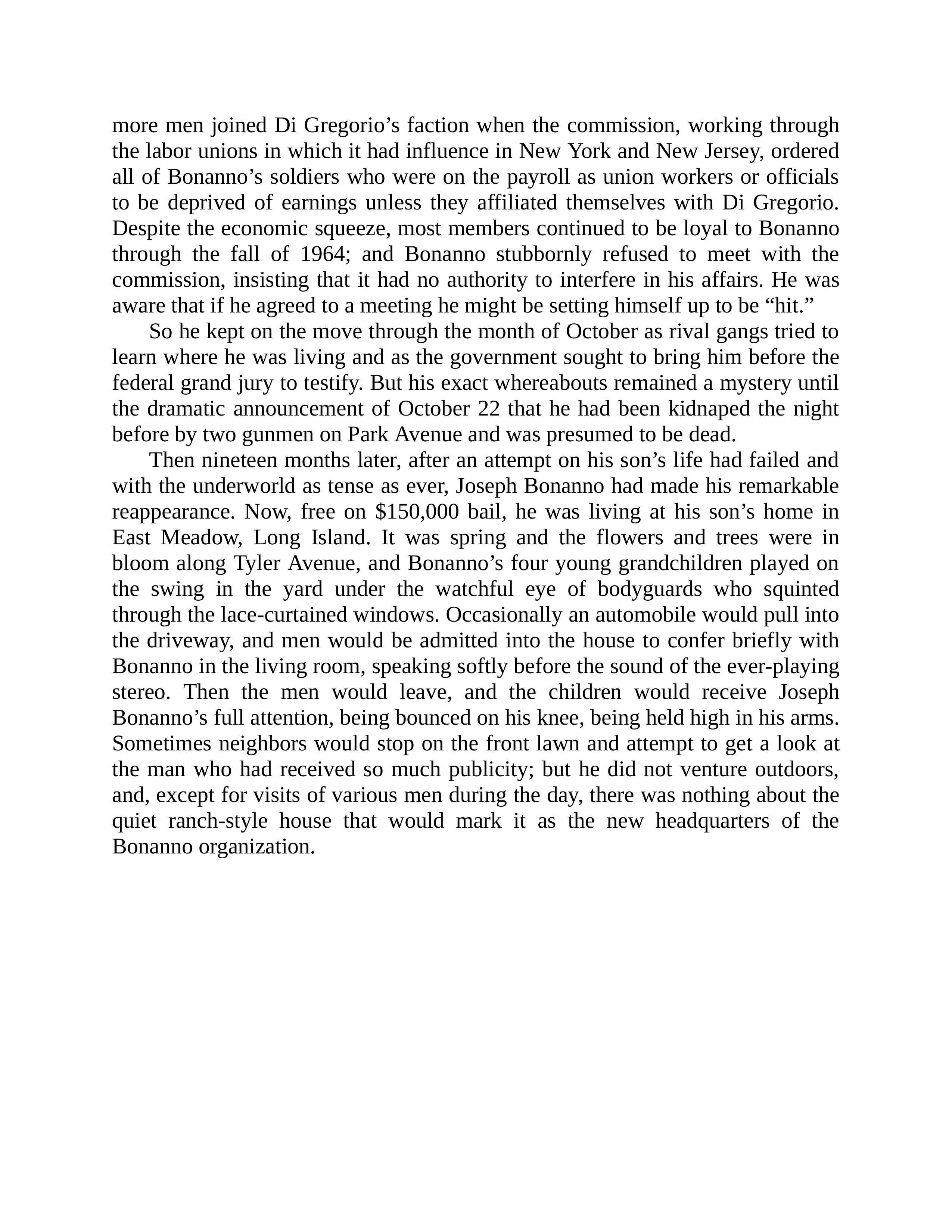 Journalist Gay Talese Honor Thy Father Biography — page 185