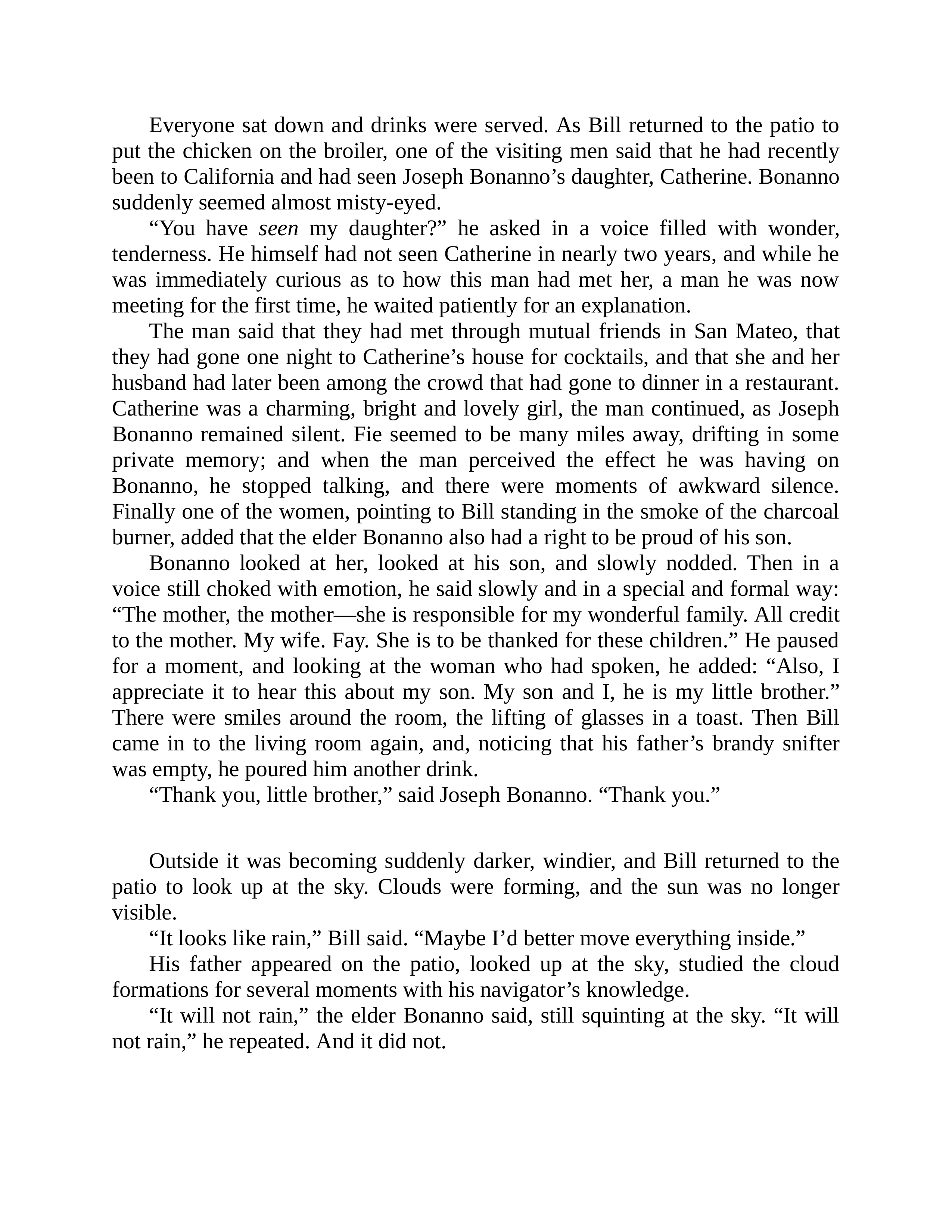 Journalist Gay Talese Honor Thy Father Biography — page 192