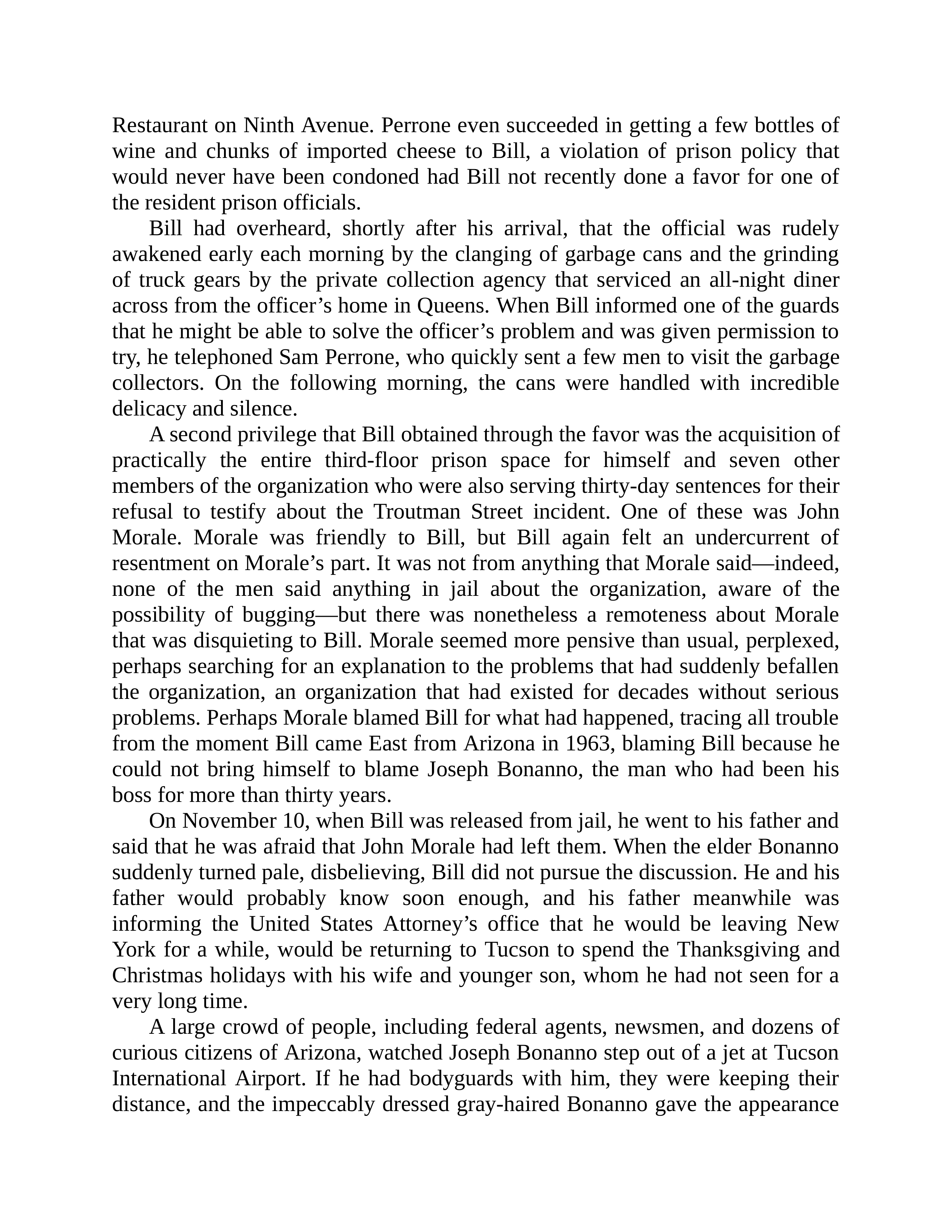Journalist Gay Talese Honor Thy Father Biography — page 198