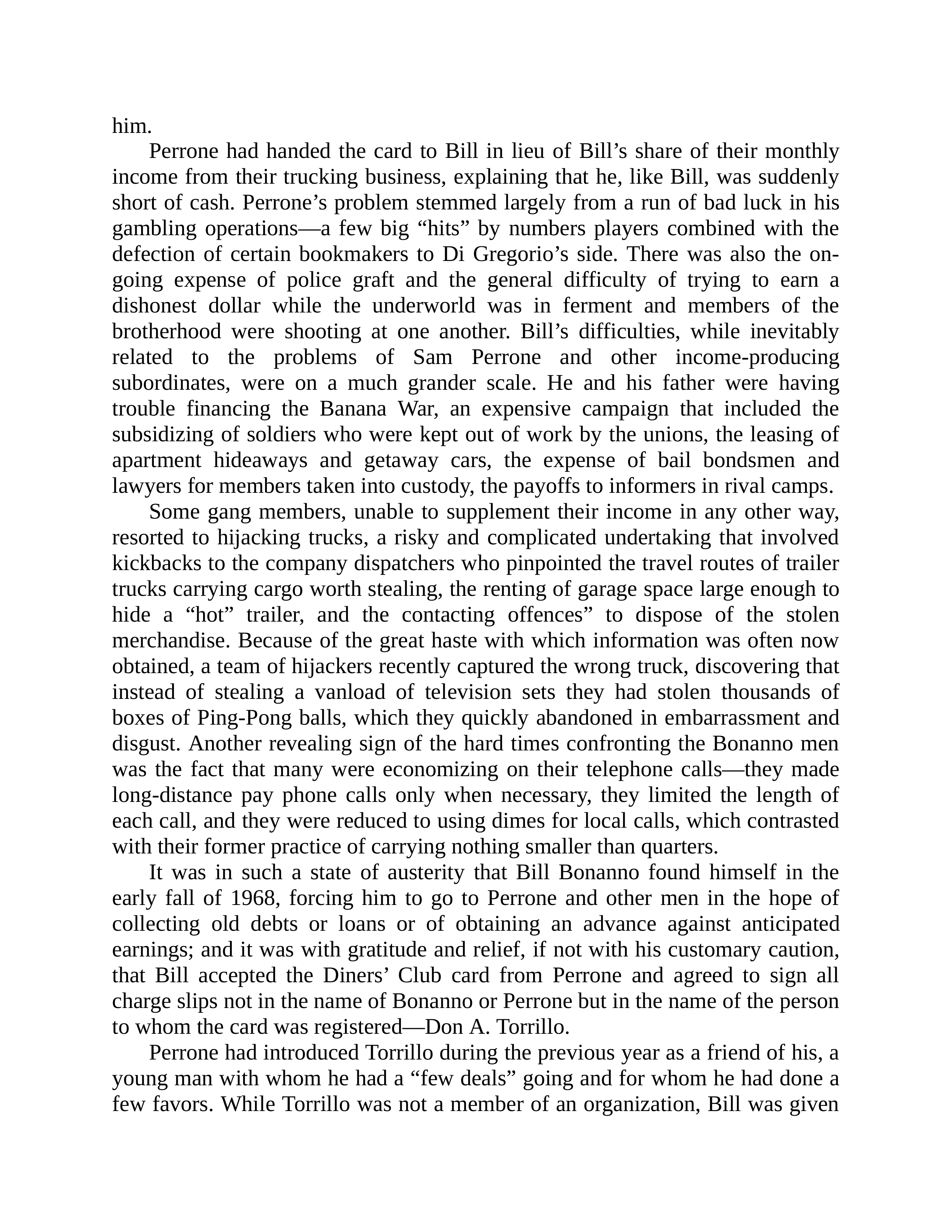 Journalist Gay Talese Honor Thy Father Biography — page 216