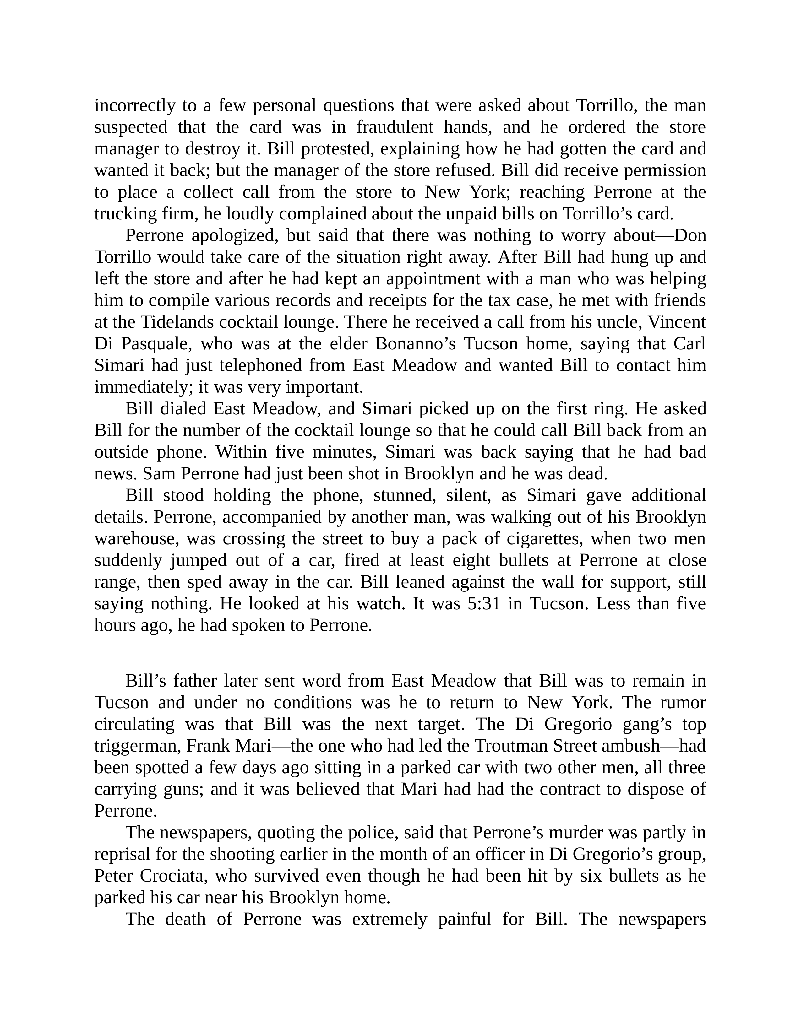 Journalist Gay Talese Honor Thy Father Biography — page 218