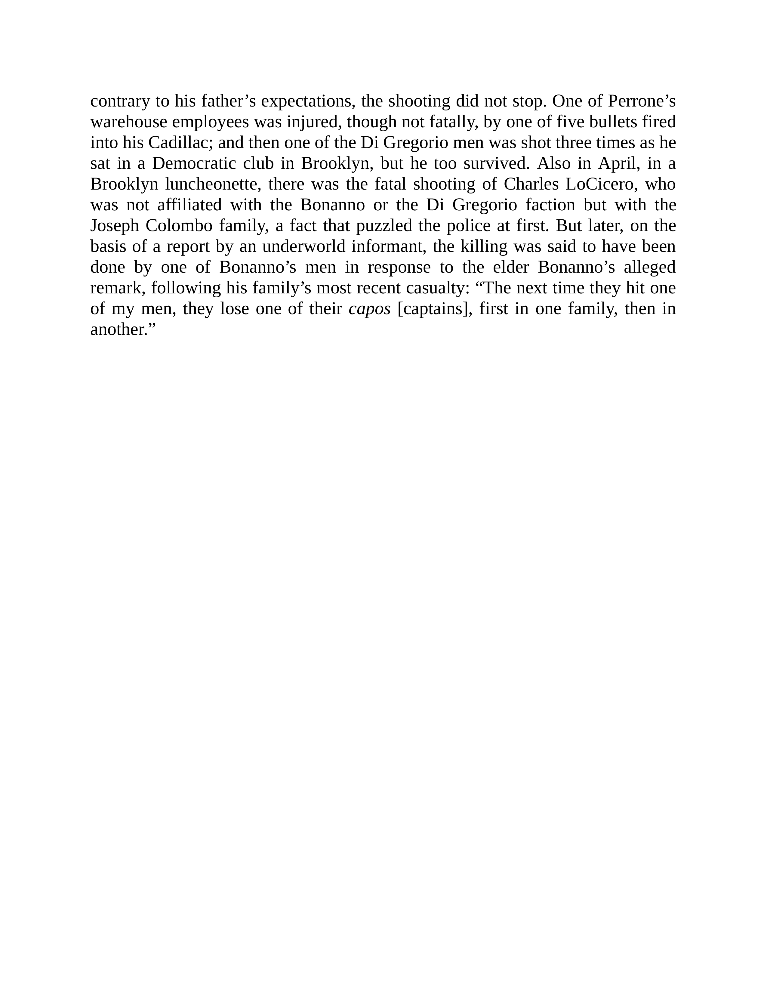Journalist Gay Talese Honor Thy Father Biography — page 222