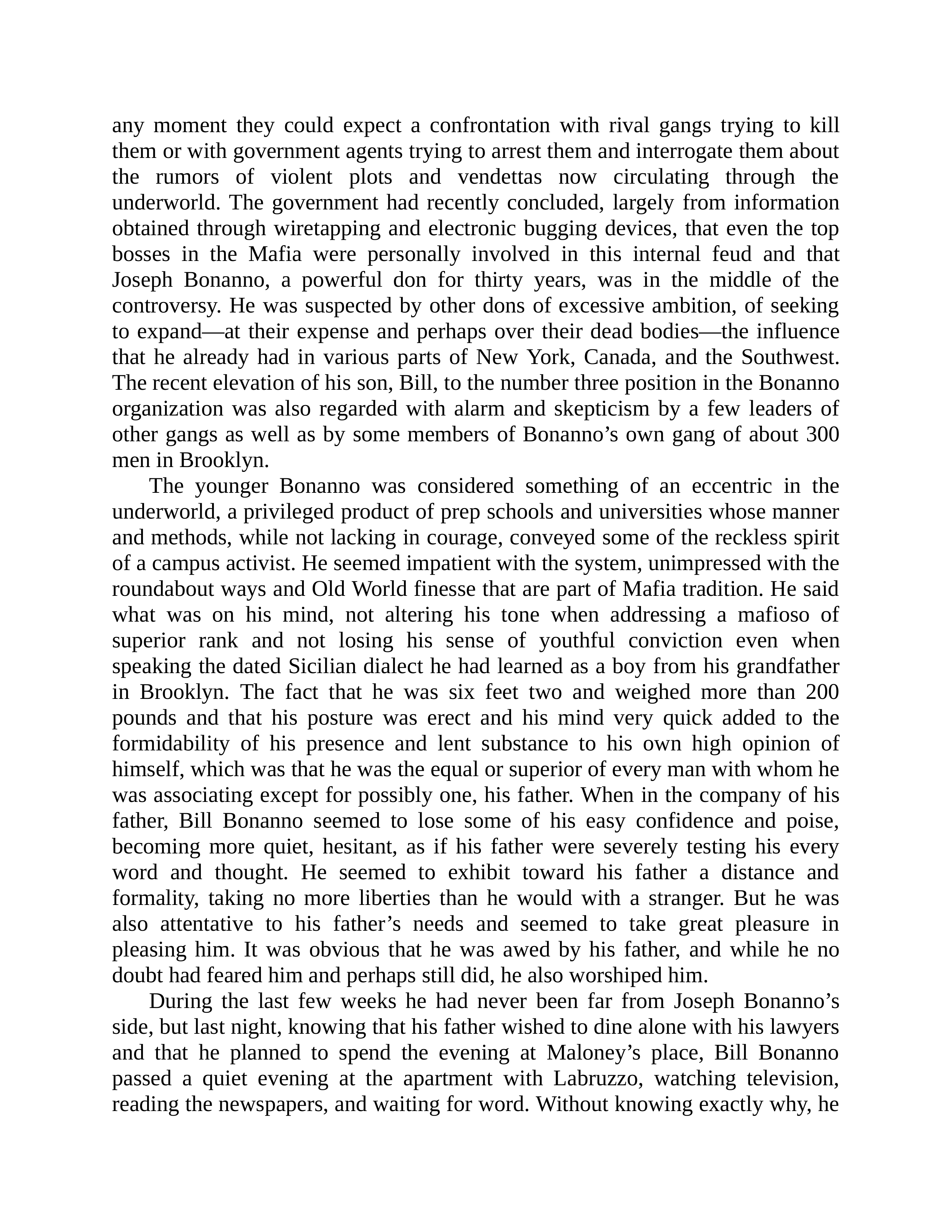 Journalist Gay Talese Honor Thy Father Biography — page 23