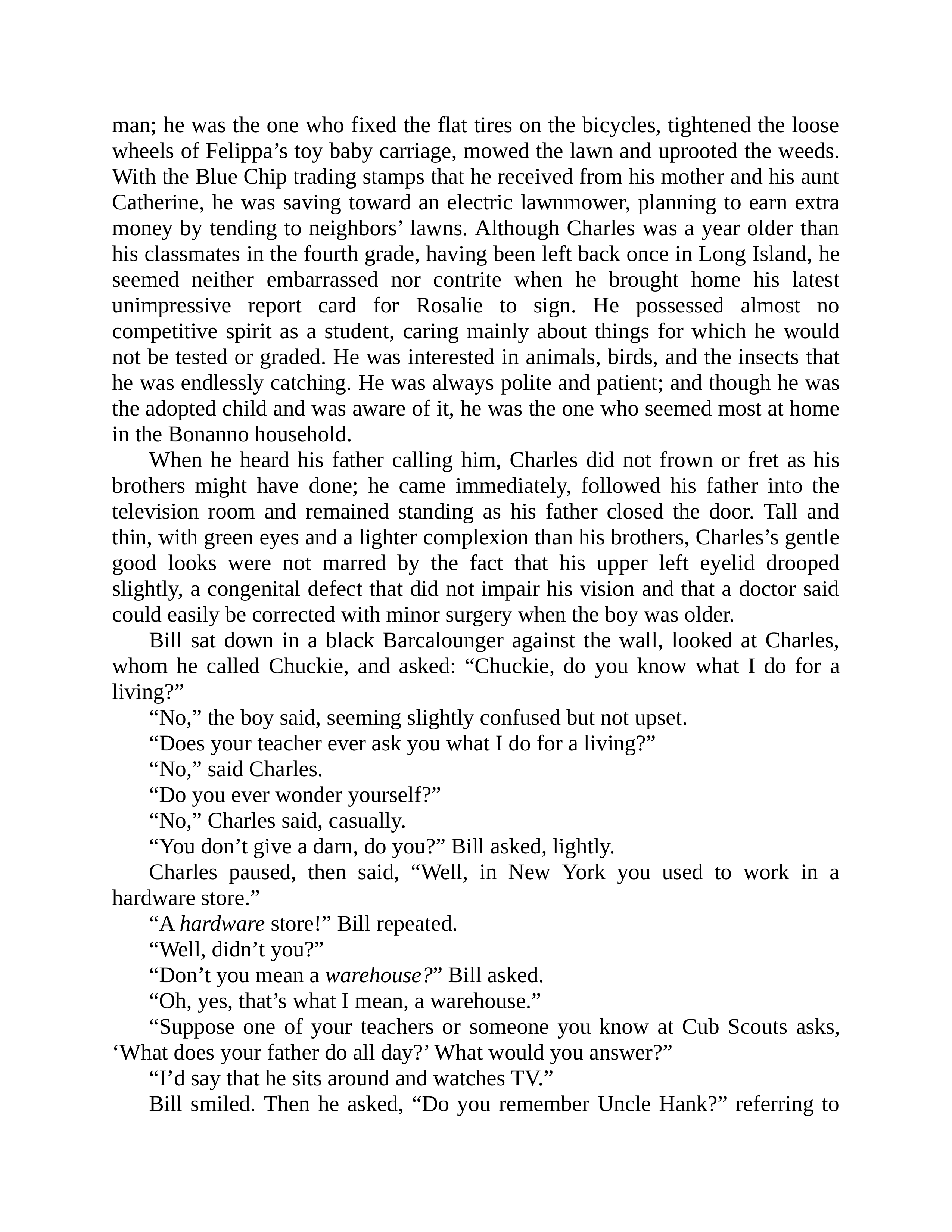 Journalist Gay Talese Honor Thy Father Biography — page 239