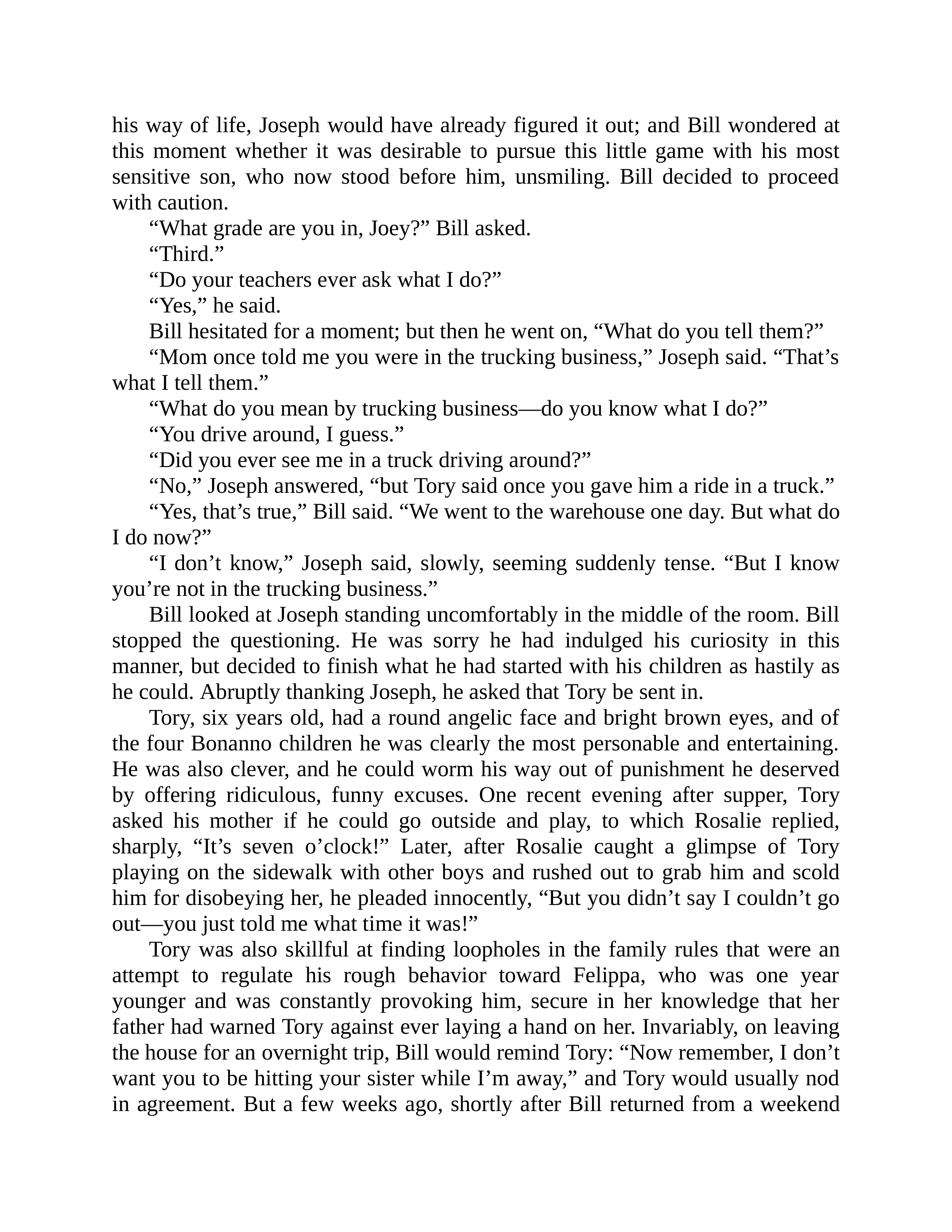 Journalist Gay Talese Honor Thy Father Biography — page 241