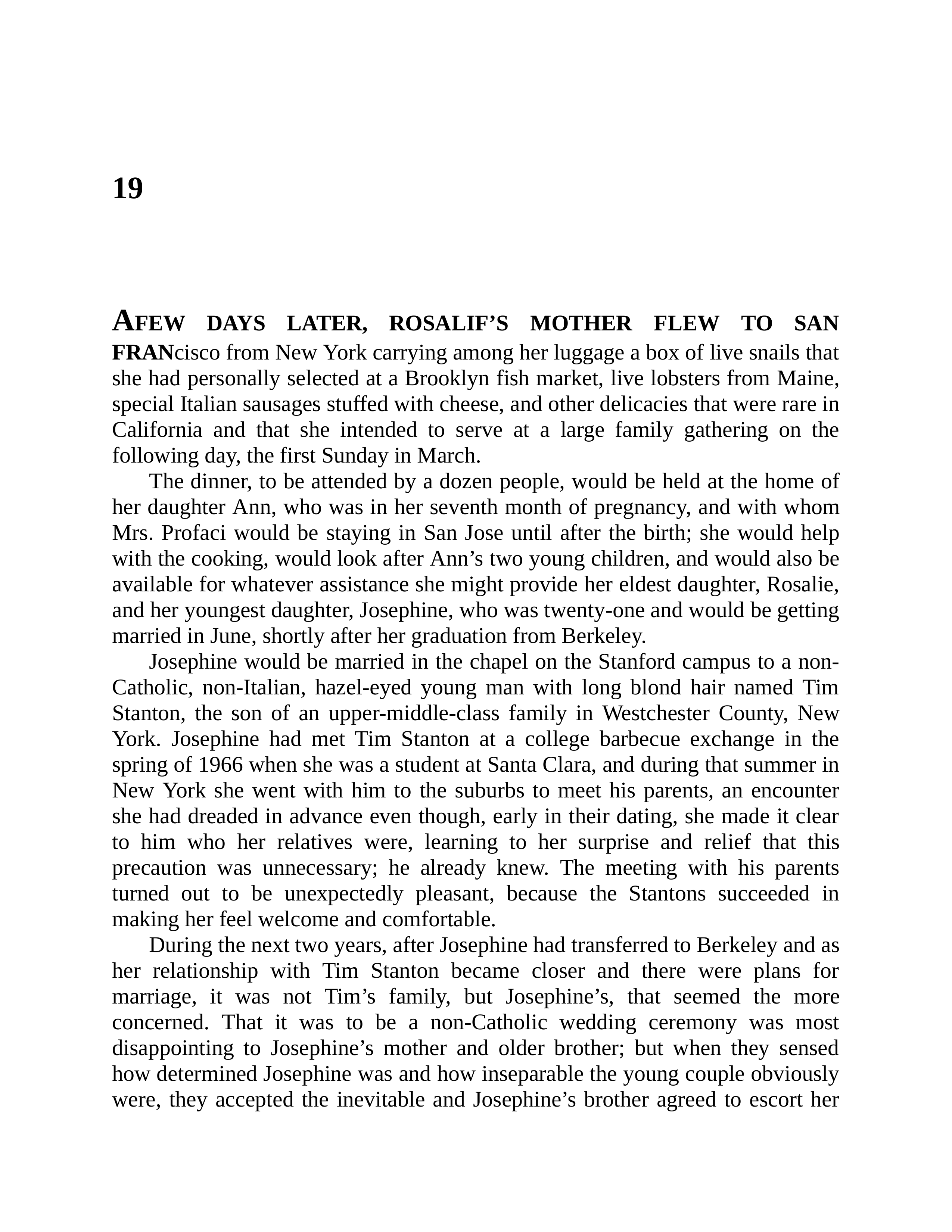 Journalist Gay Talese Honor Thy Father Biography — page 254