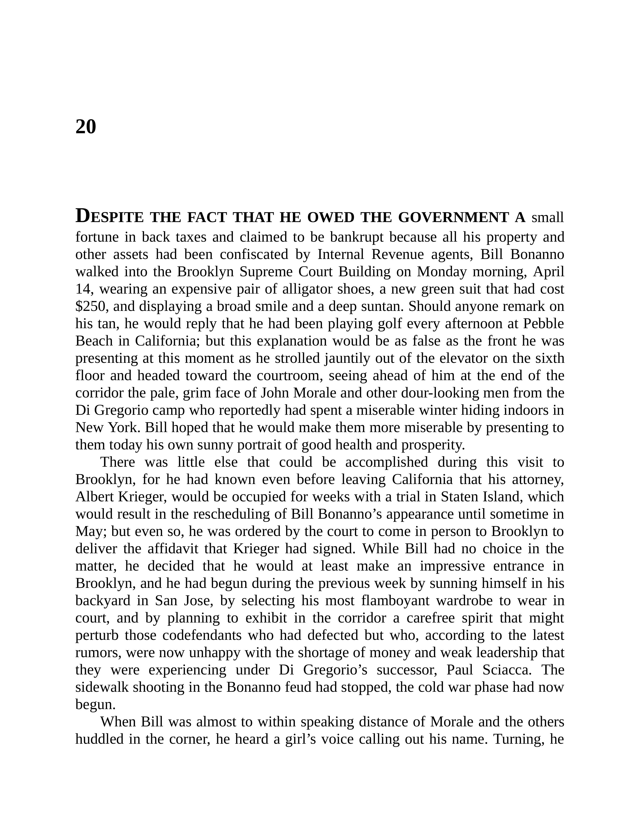 Journalist Gay Talese Honor Thy Father Biography — page 263