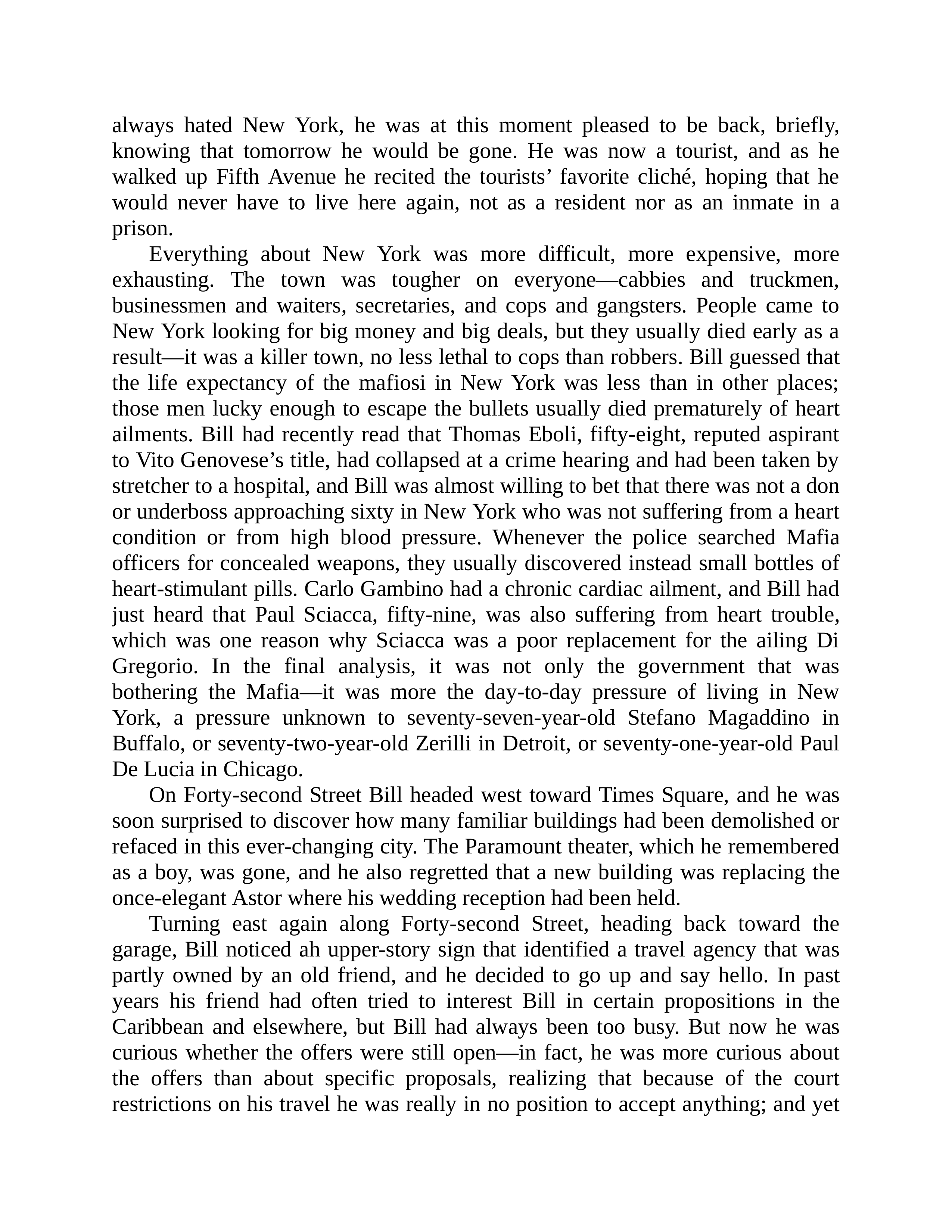 Journalist Gay Talese Honor Thy Father Biography — page 267