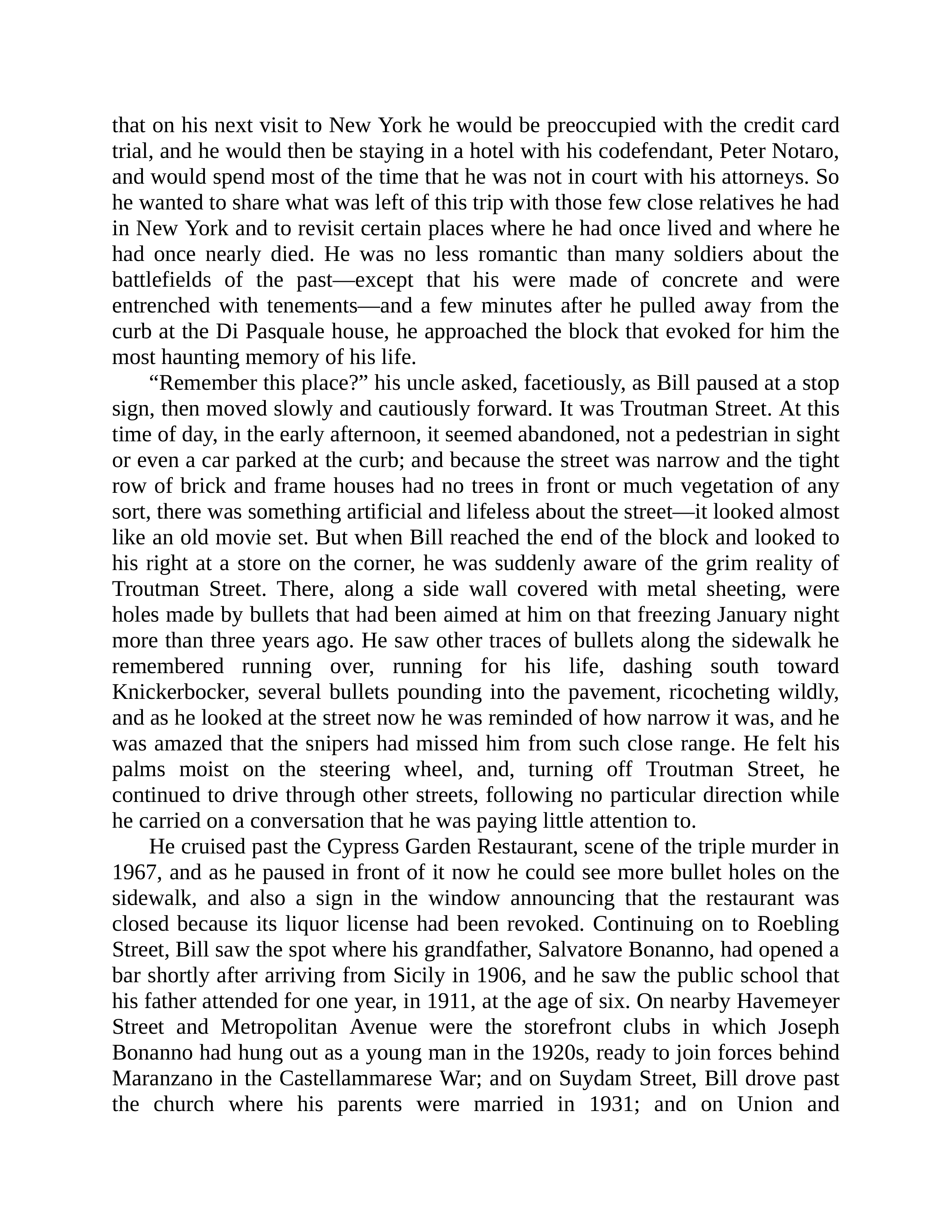 Journalist Gay Talese Honor Thy Father Biography — page 269