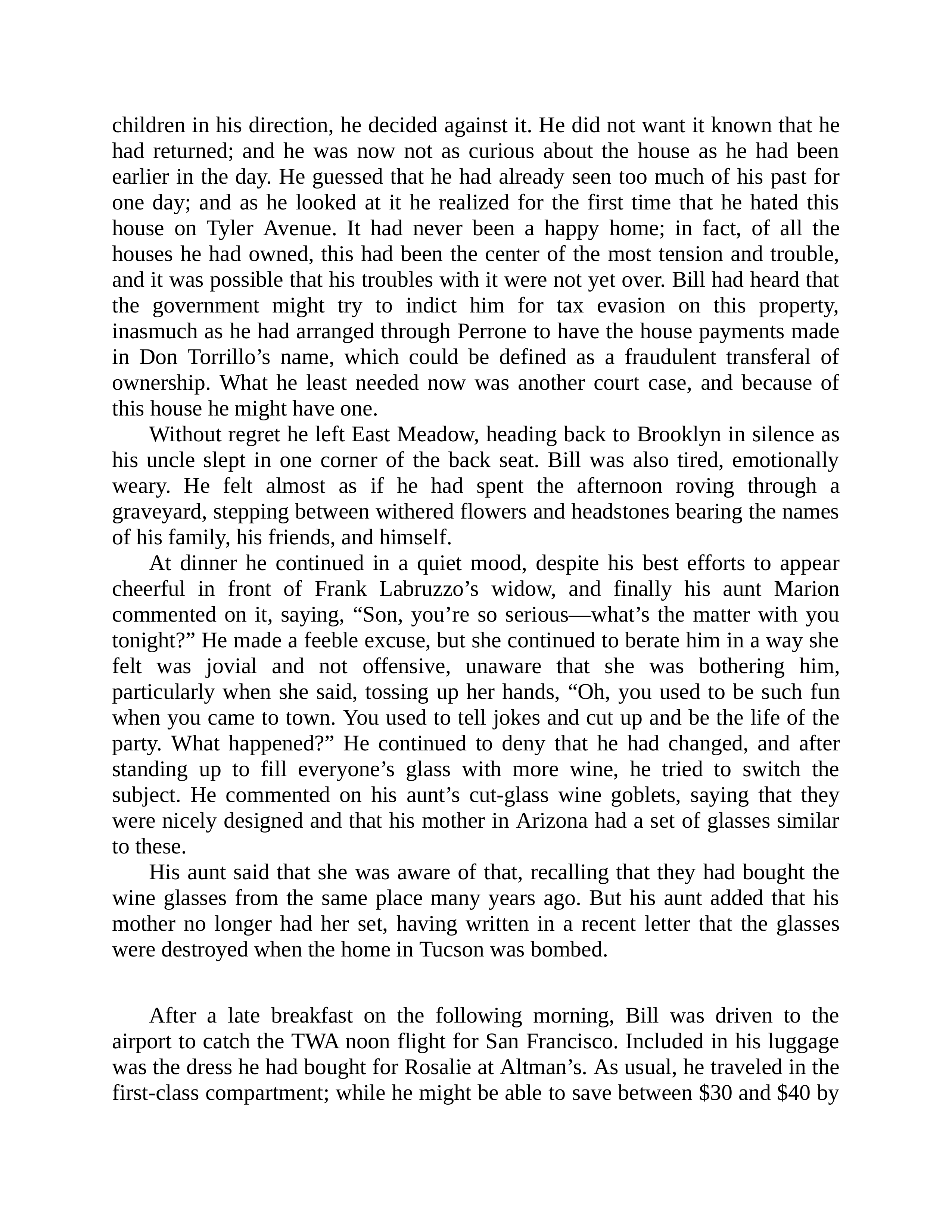 Journalist Gay Talese Honor Thy Father Biography — page 273