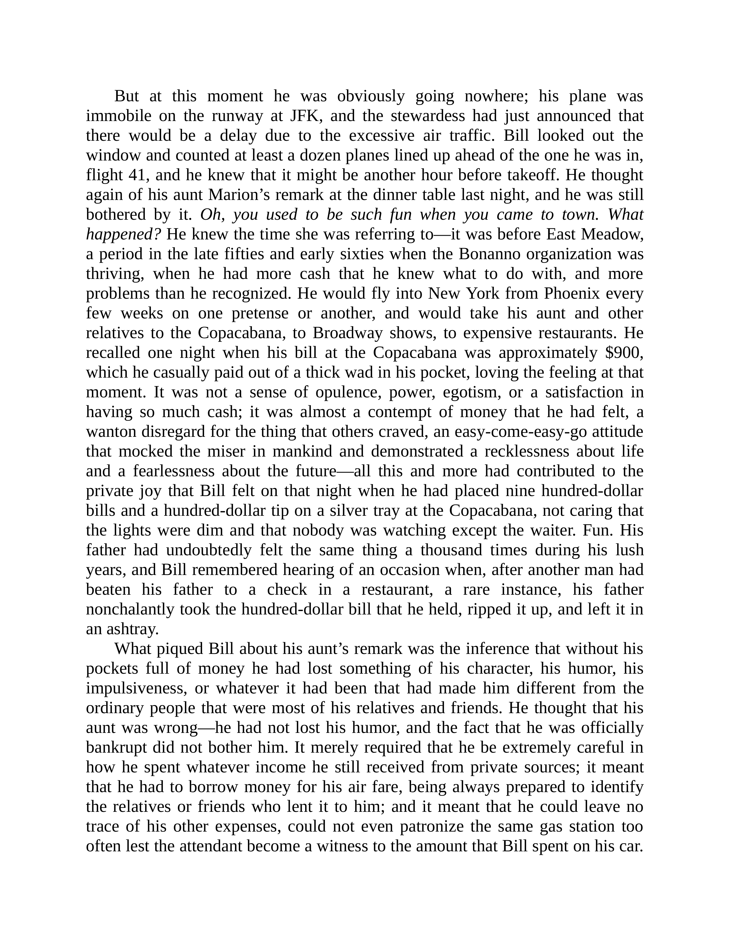 Journalist Gay Talese Honor Thy Father Biography — page 275