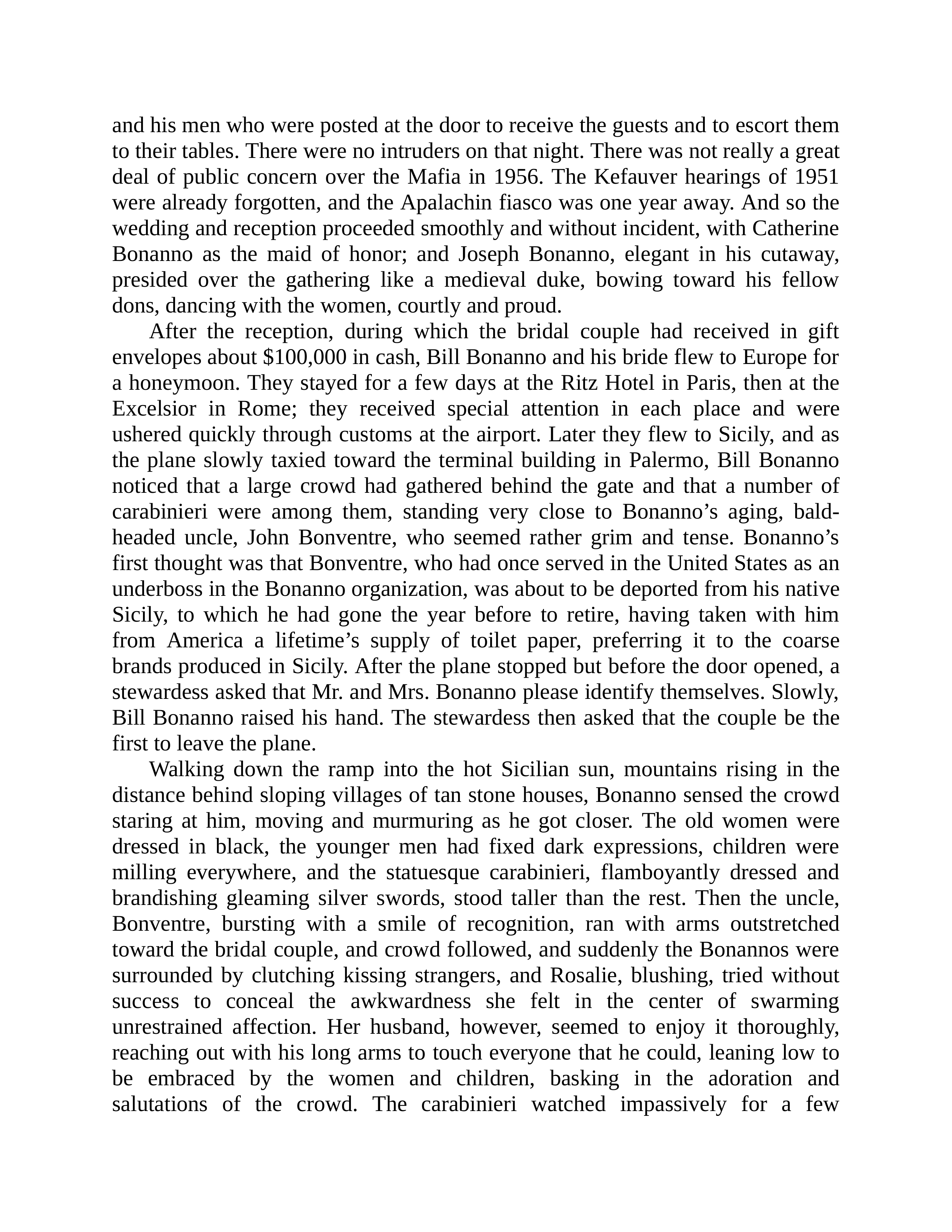 Journalist Gay Talese Honor Thy Father Biography — page 28