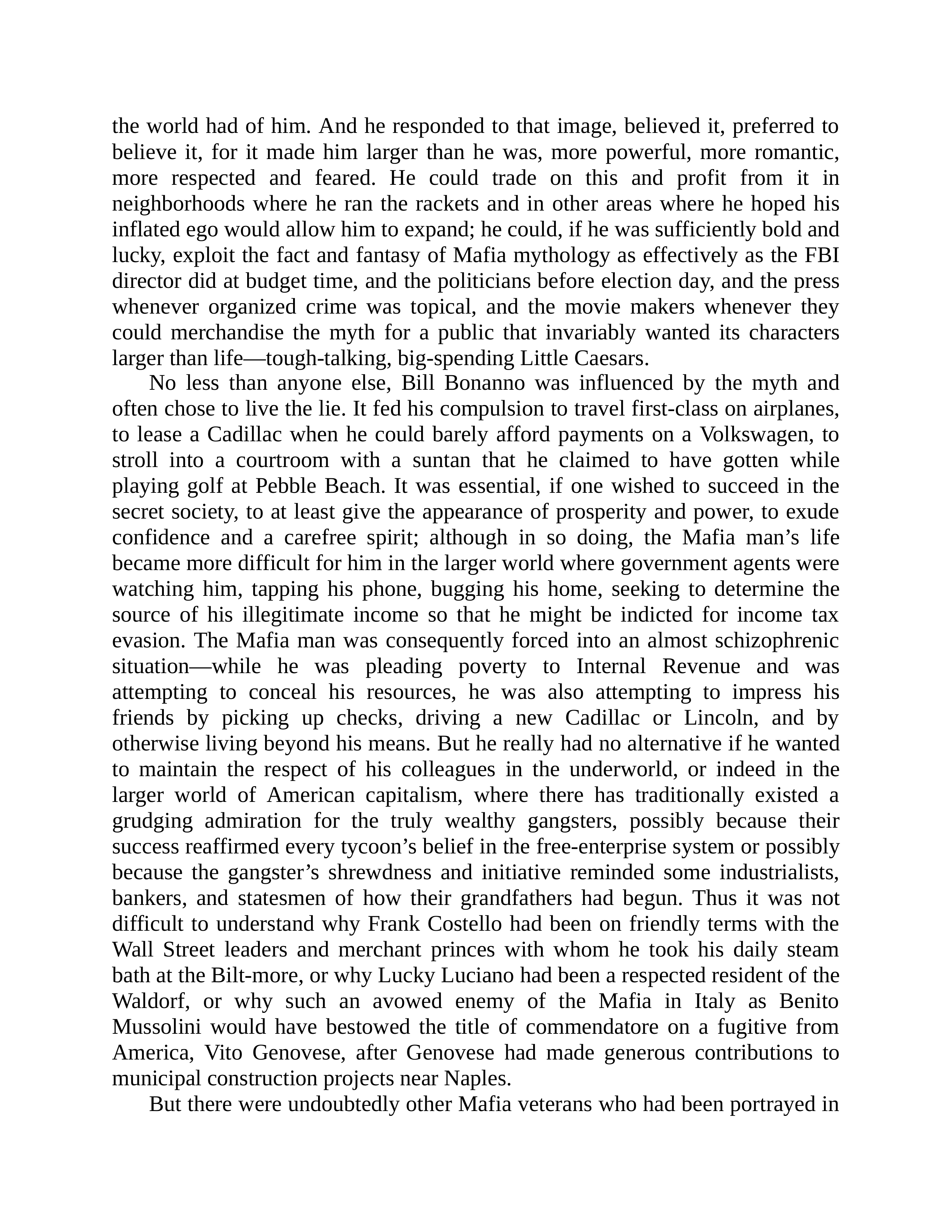 Journalist Gay Talese Honor Thy Father Biography — page 292