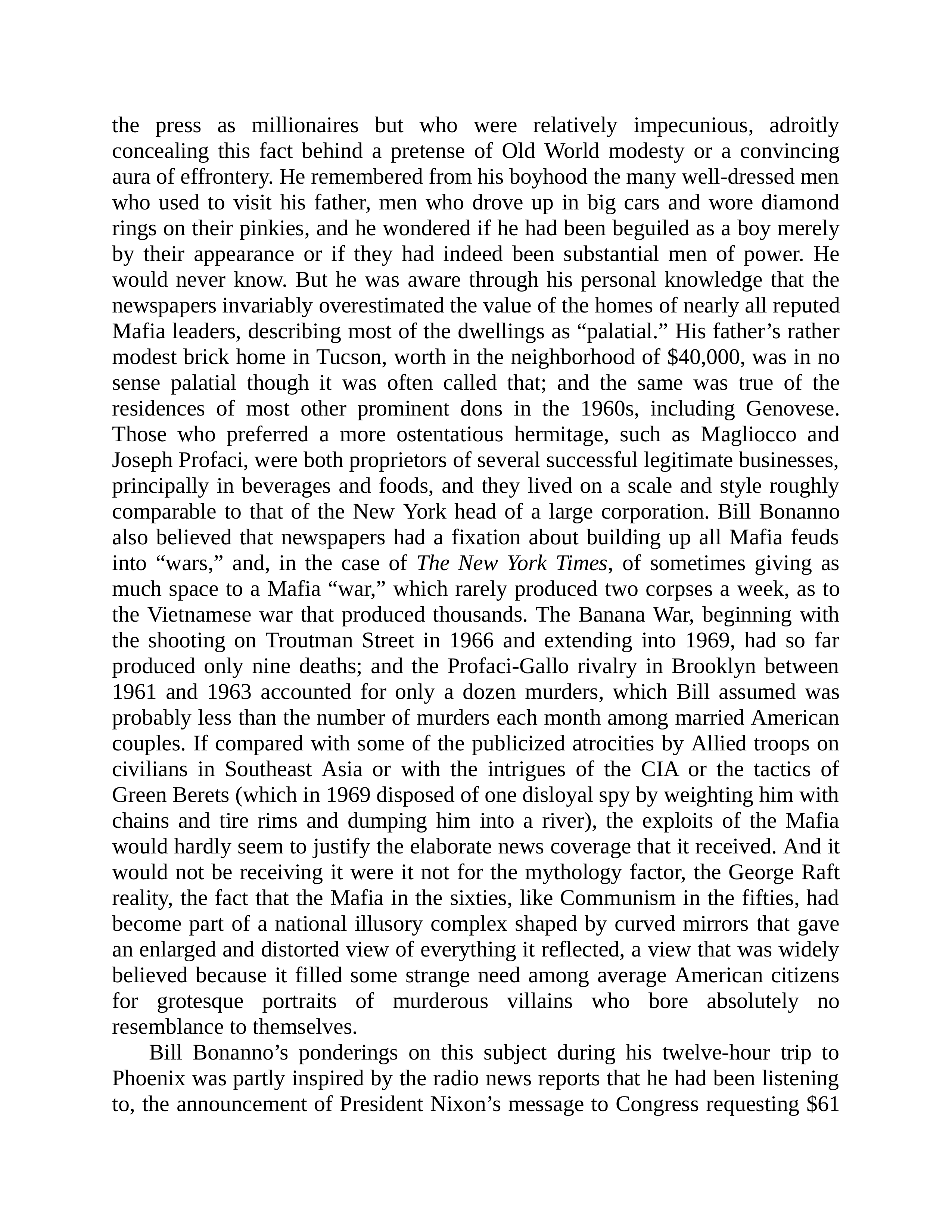 Journalist Gay Talese Honor Thy Father Biography — page 293