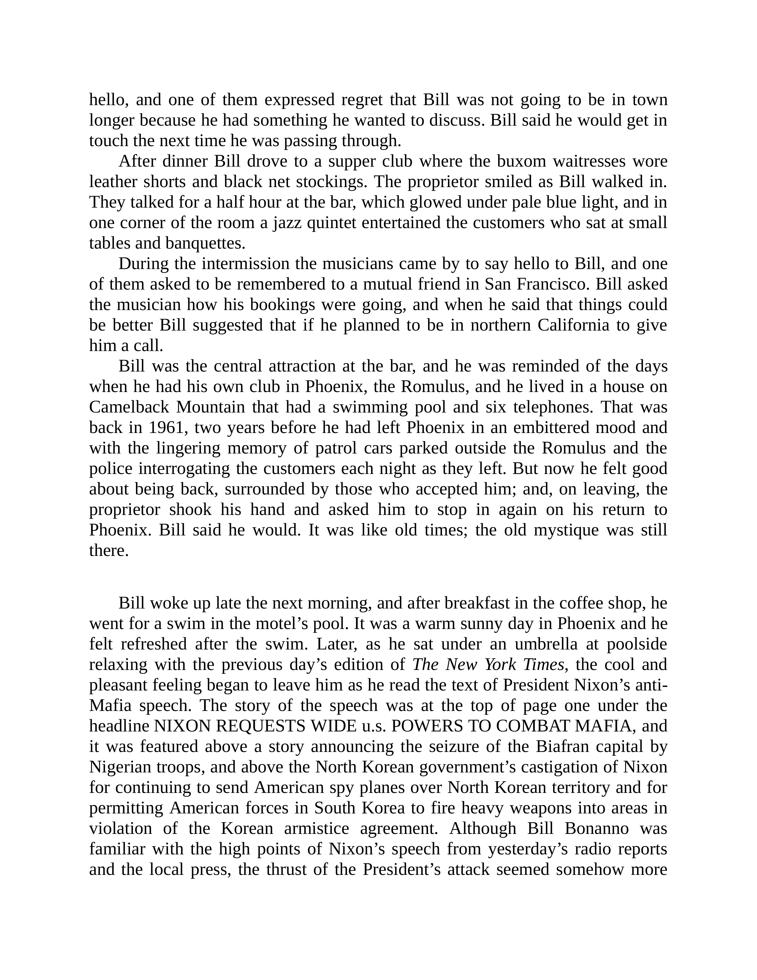 Journalist Gay Talese Honor Thy Father Biography — page 296