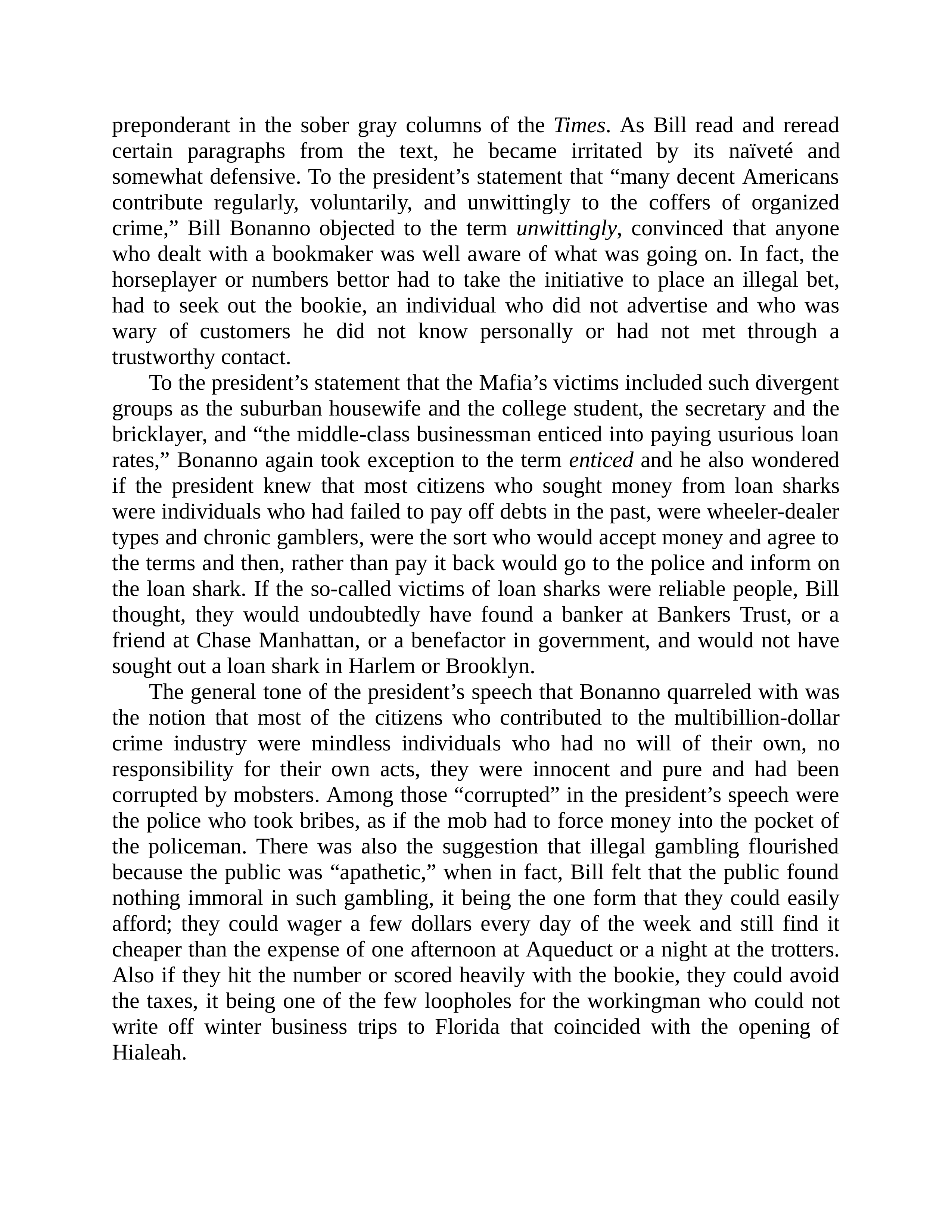 Journalist Gay Talese Honor Thy Father Biography — page 297