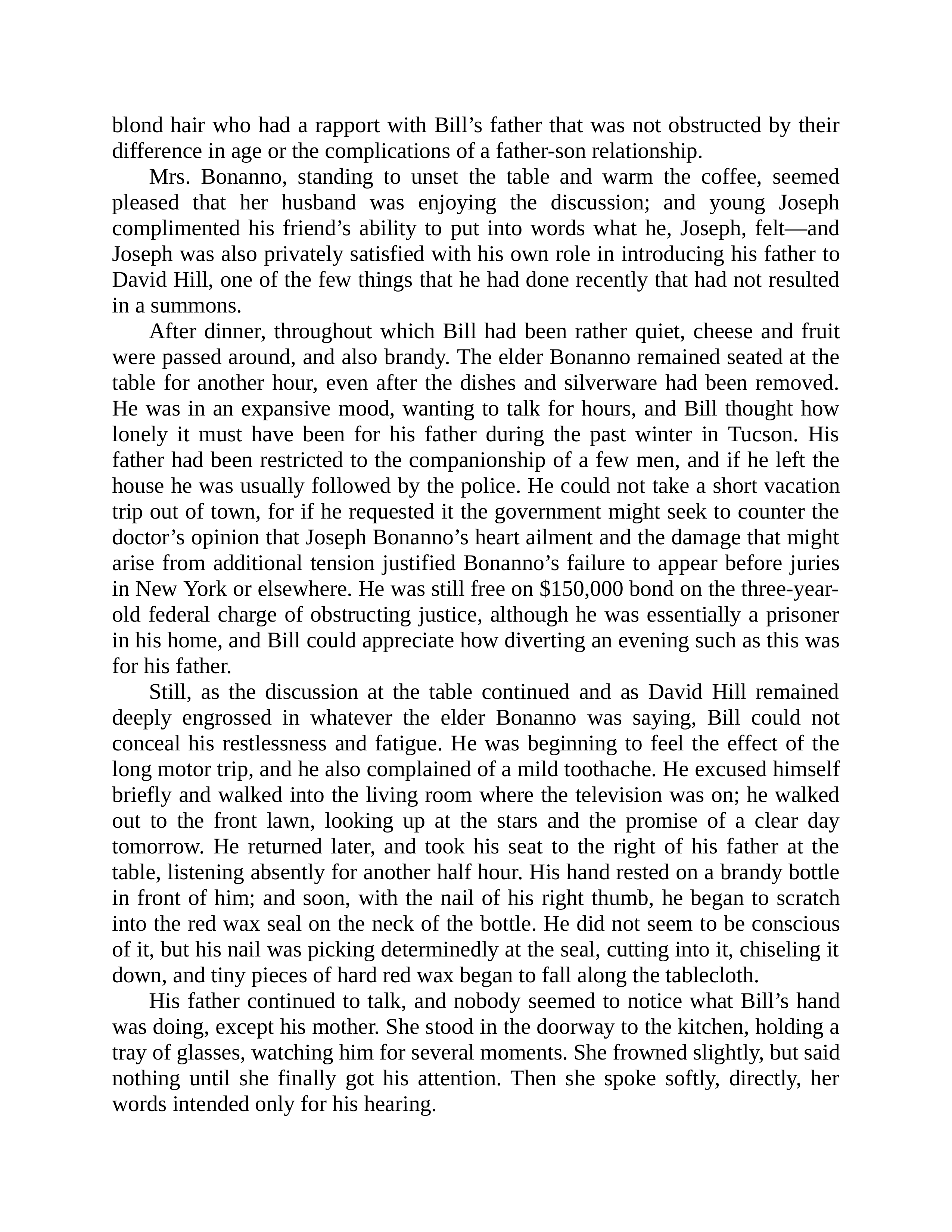 Journalist Gay Talese Honor Thy Father Biography — page 303
