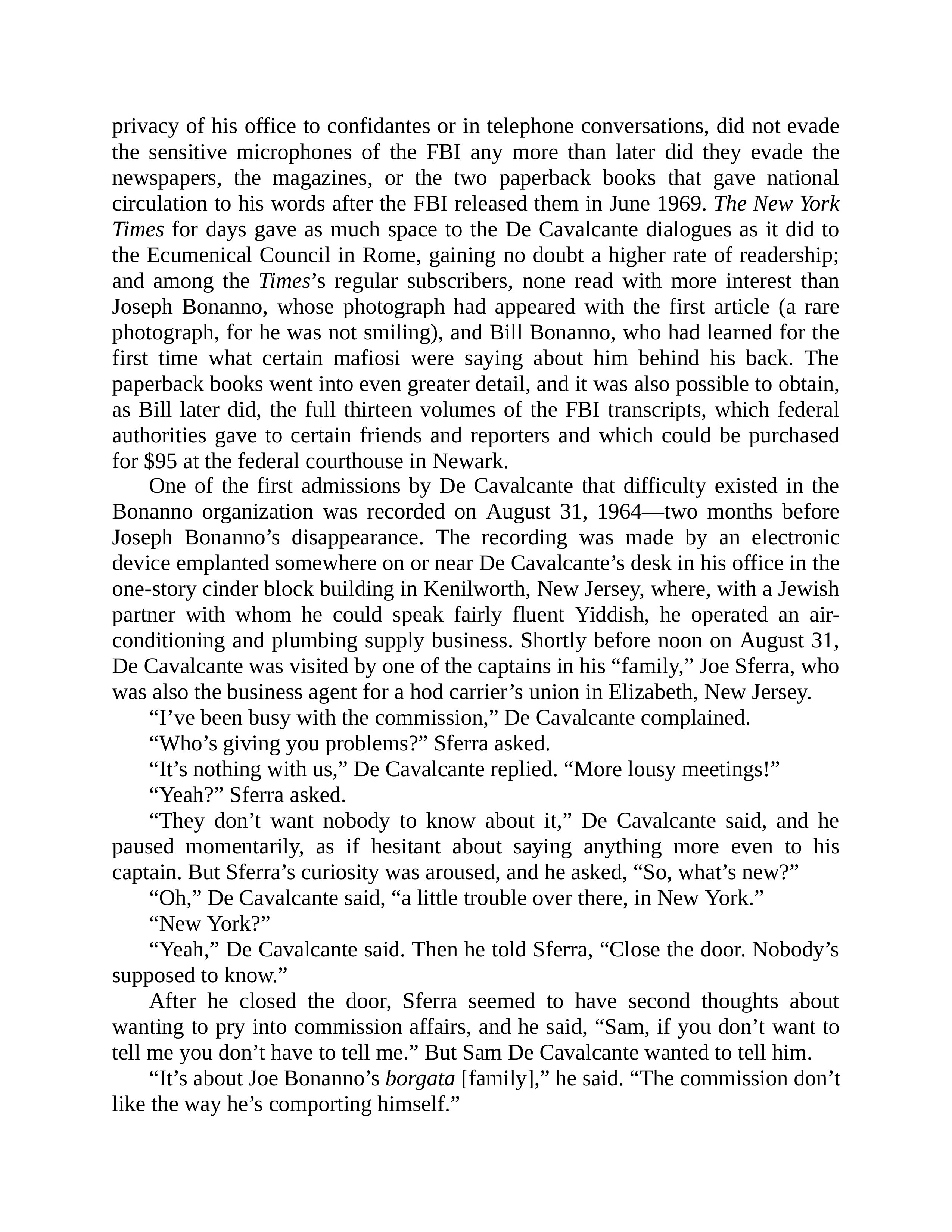 Journalist Gay Talese Honor Thy Father Biography — page 307