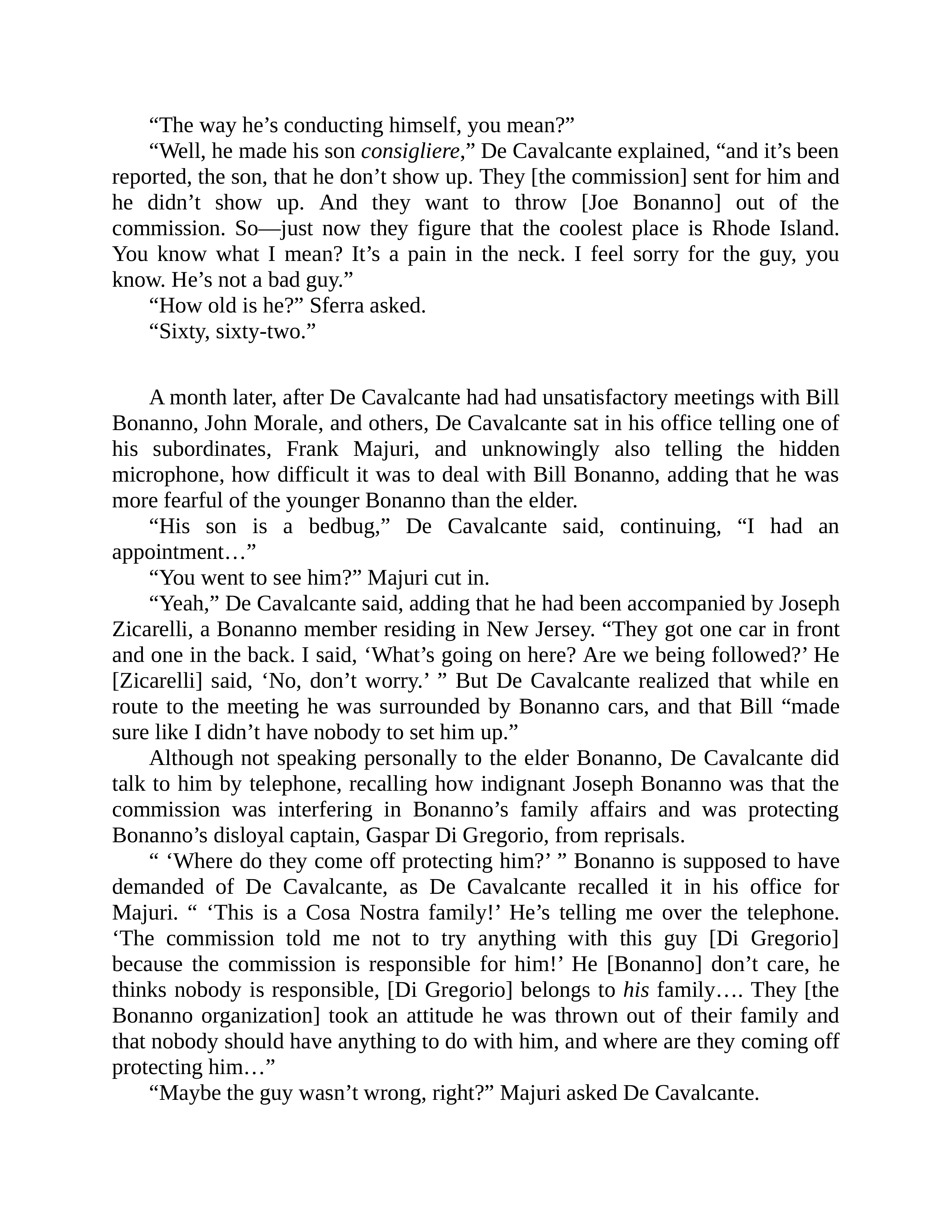 Journalist Gay Talese Honor Thy Father Biography — page 308