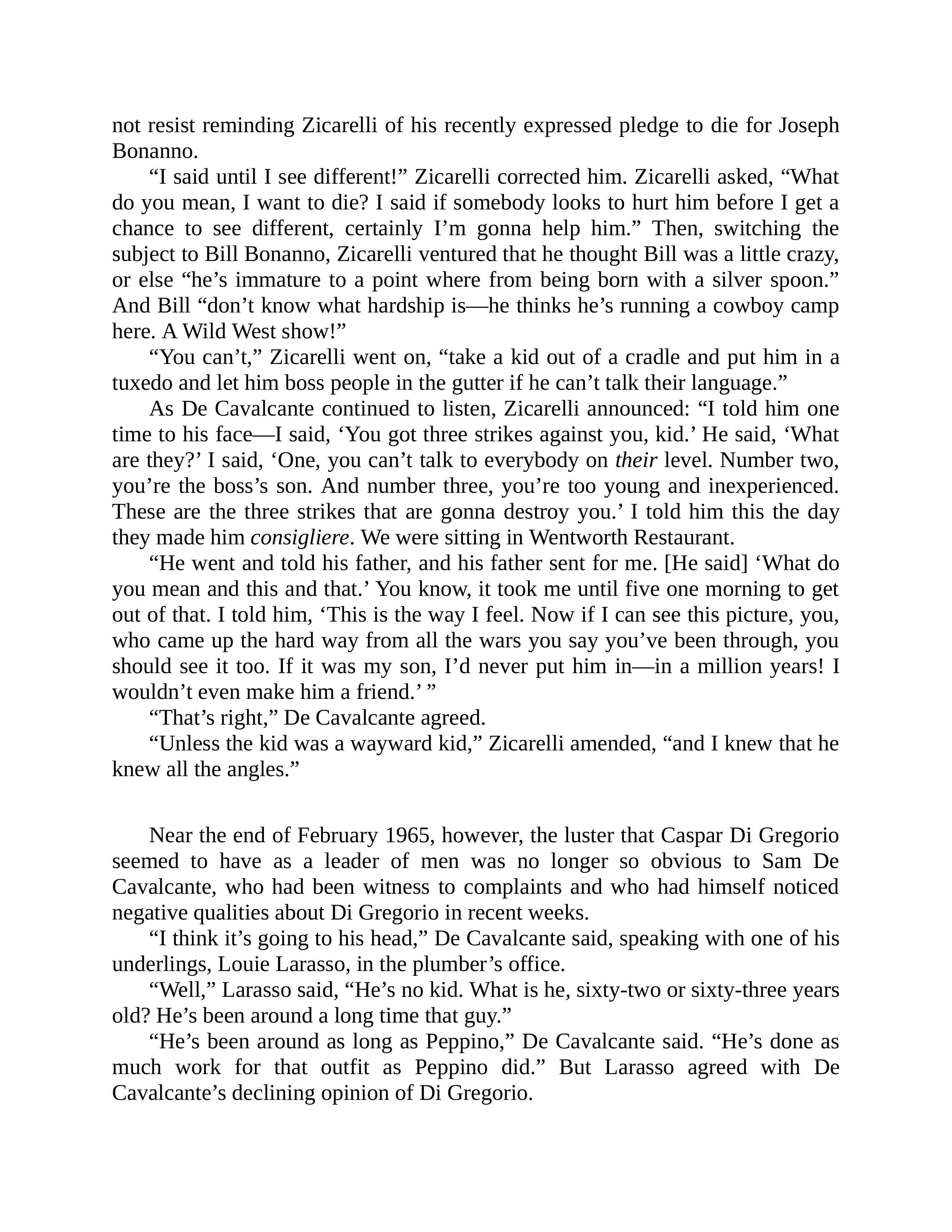 Journalist Gay Talese Honor Thy Father Biography — page 316