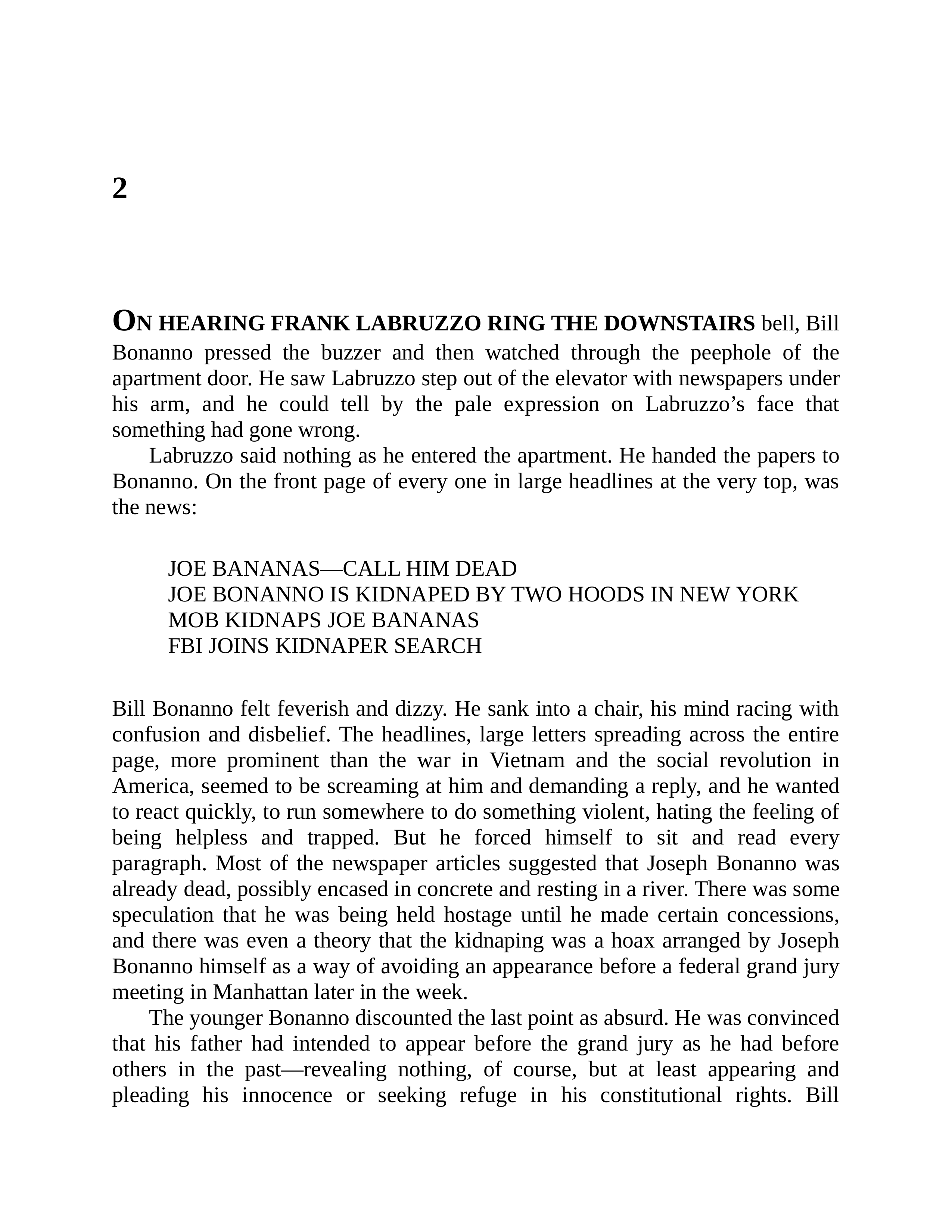 Journalist Gay Talese Honor Thy Father Biography — page 33