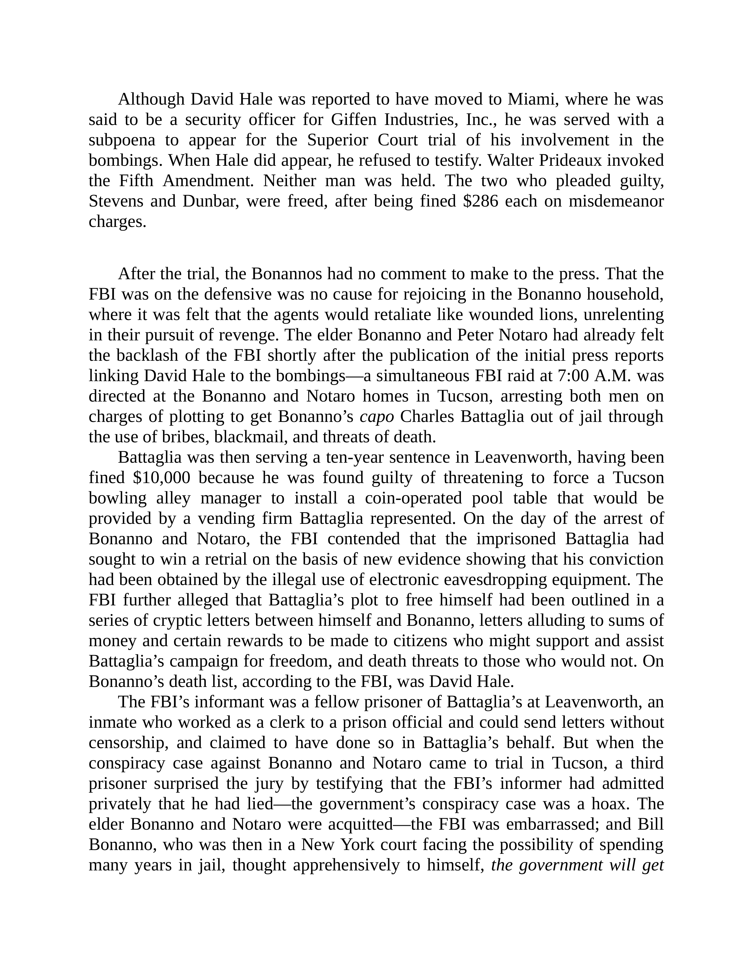Journalist Gay Talese Honor Thy Father Biography — page 332