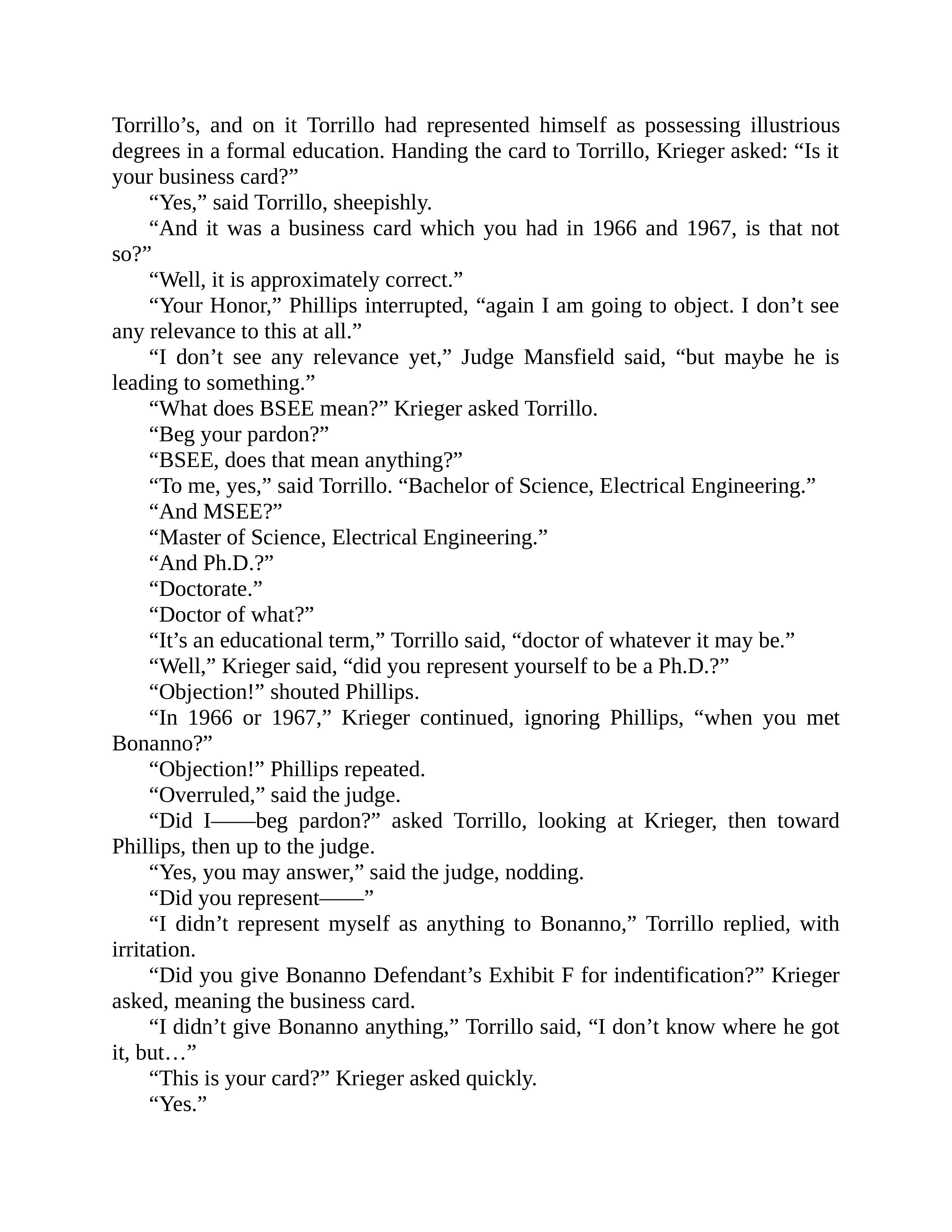 Journalist Gay Talese Honor Thy Father Biography — page 353
