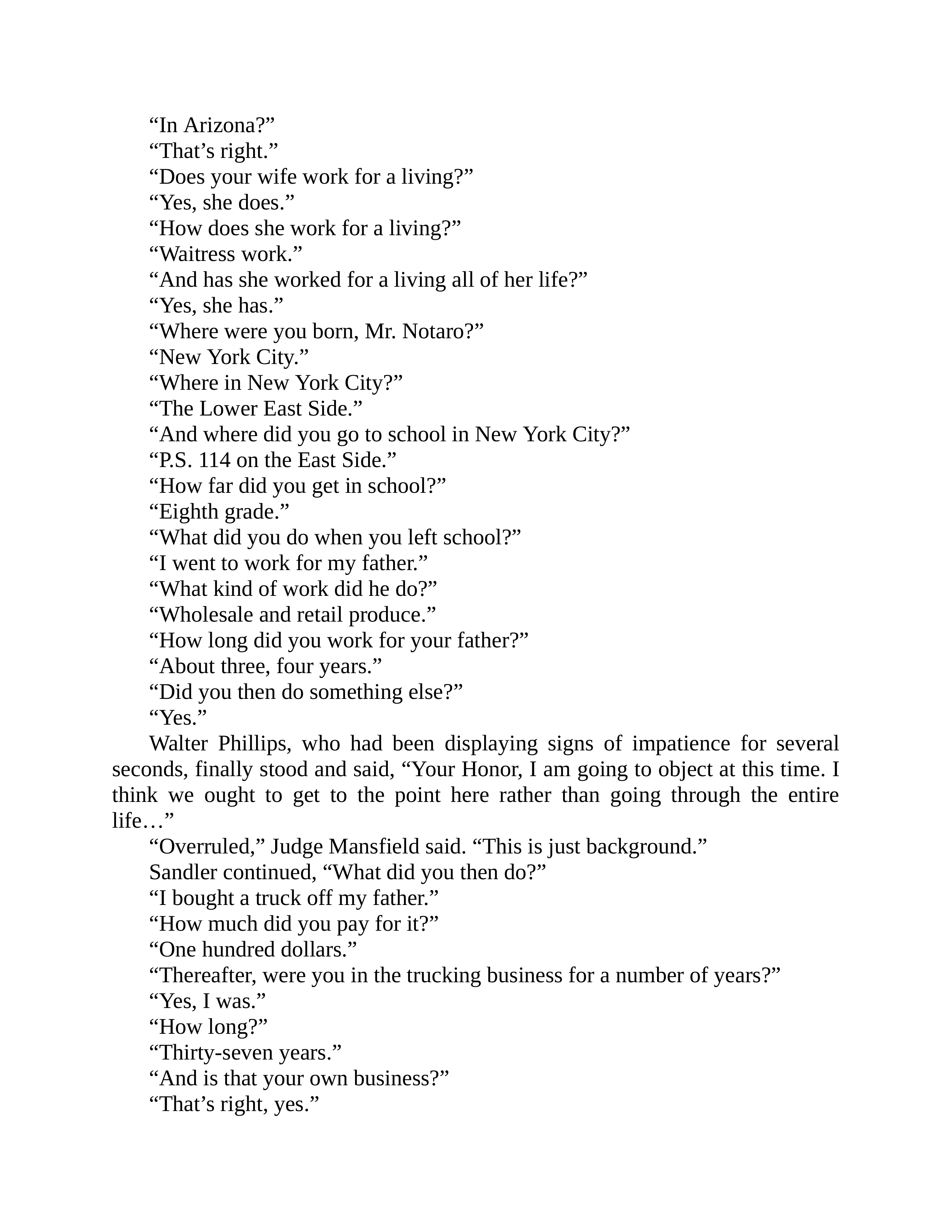 Journalist Gay Talese Honor Thy Father Biography — page 366
