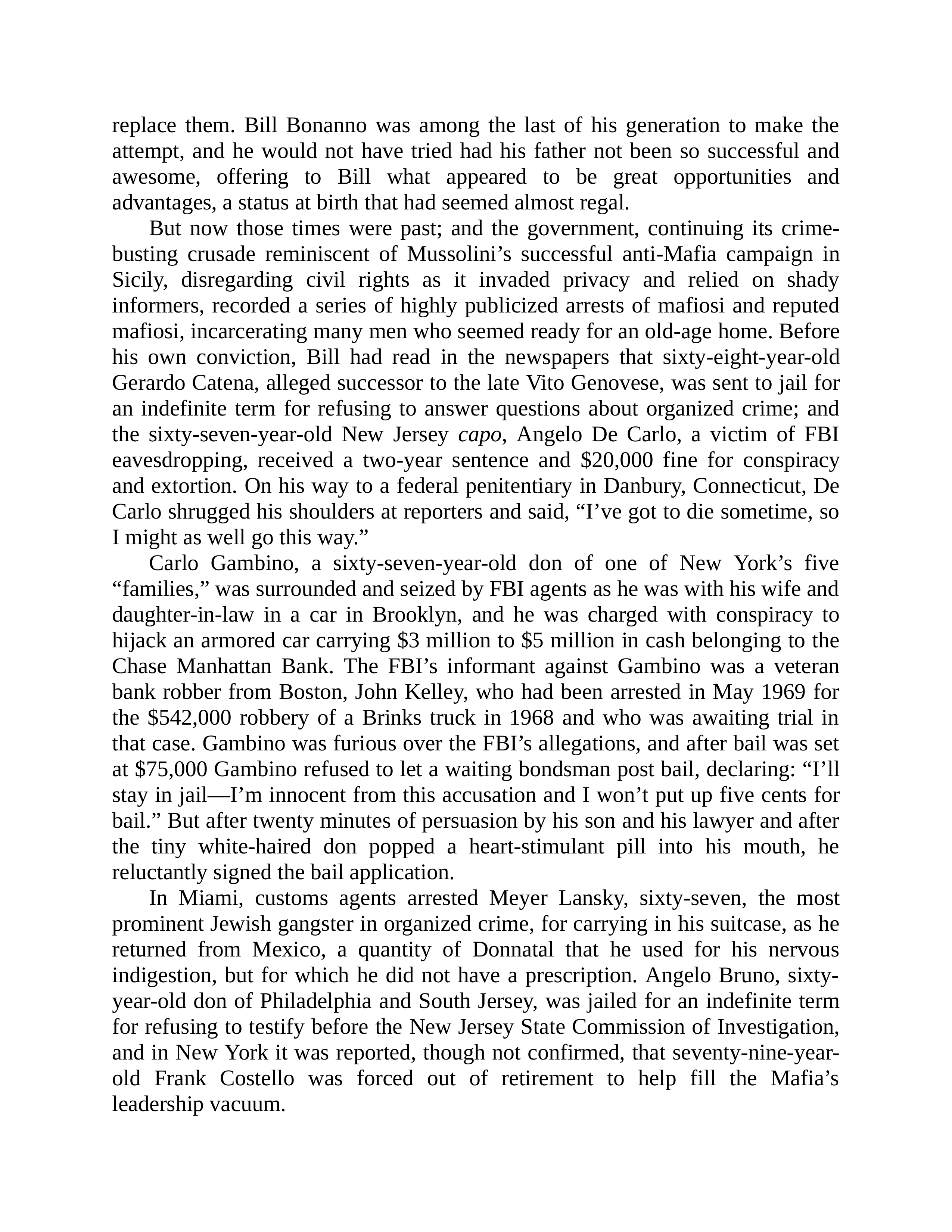 Journalist Gay Talese Honor Thy Father Biography — page 396