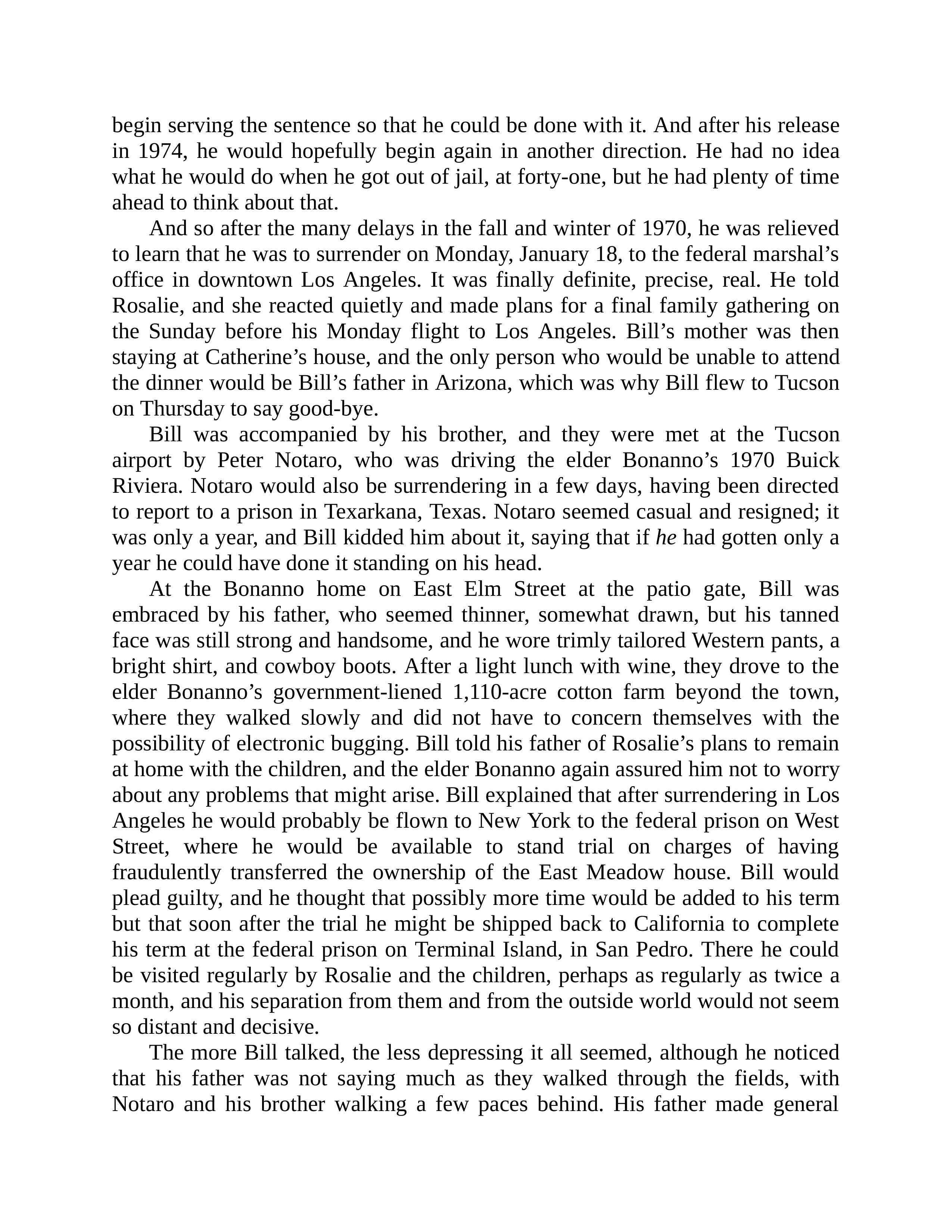 Journalist Gay Talese Honor Thy Father Biography — page 407