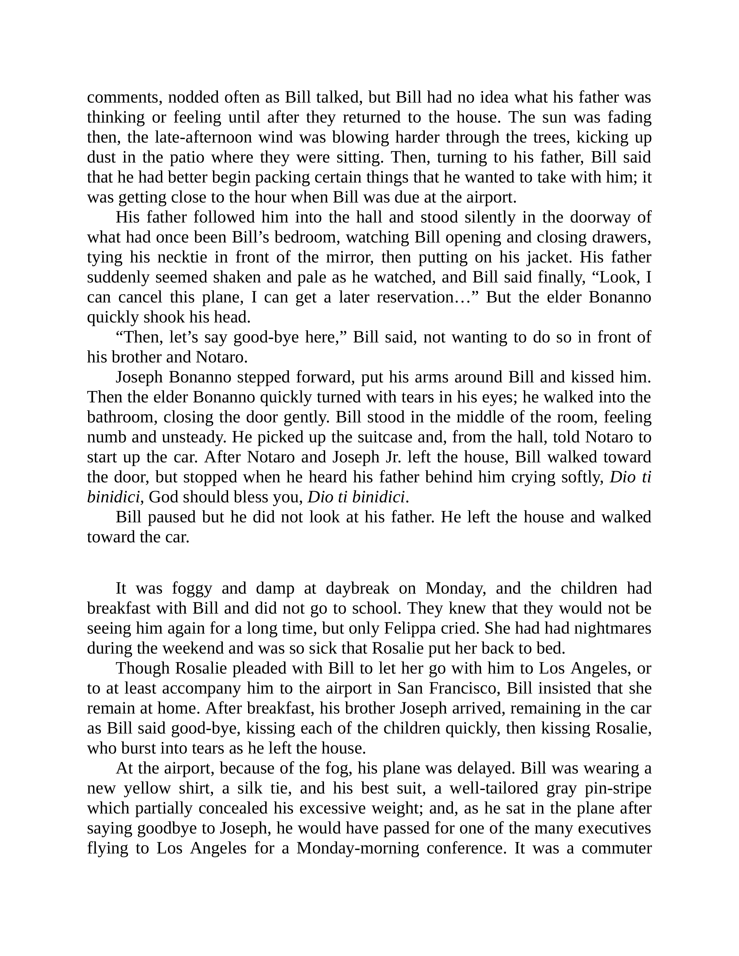 Journalist Gay Talese Honor Thy Father Biography — page 408