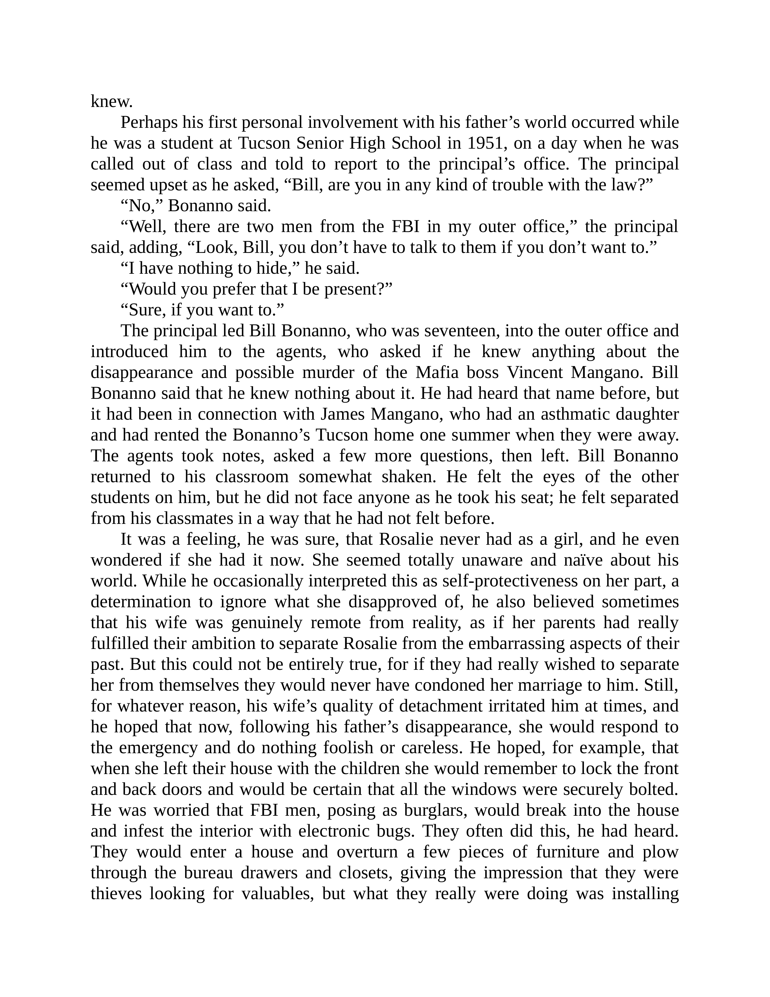 Journalist Gay Talese Honor Thy Father Biography — page 41