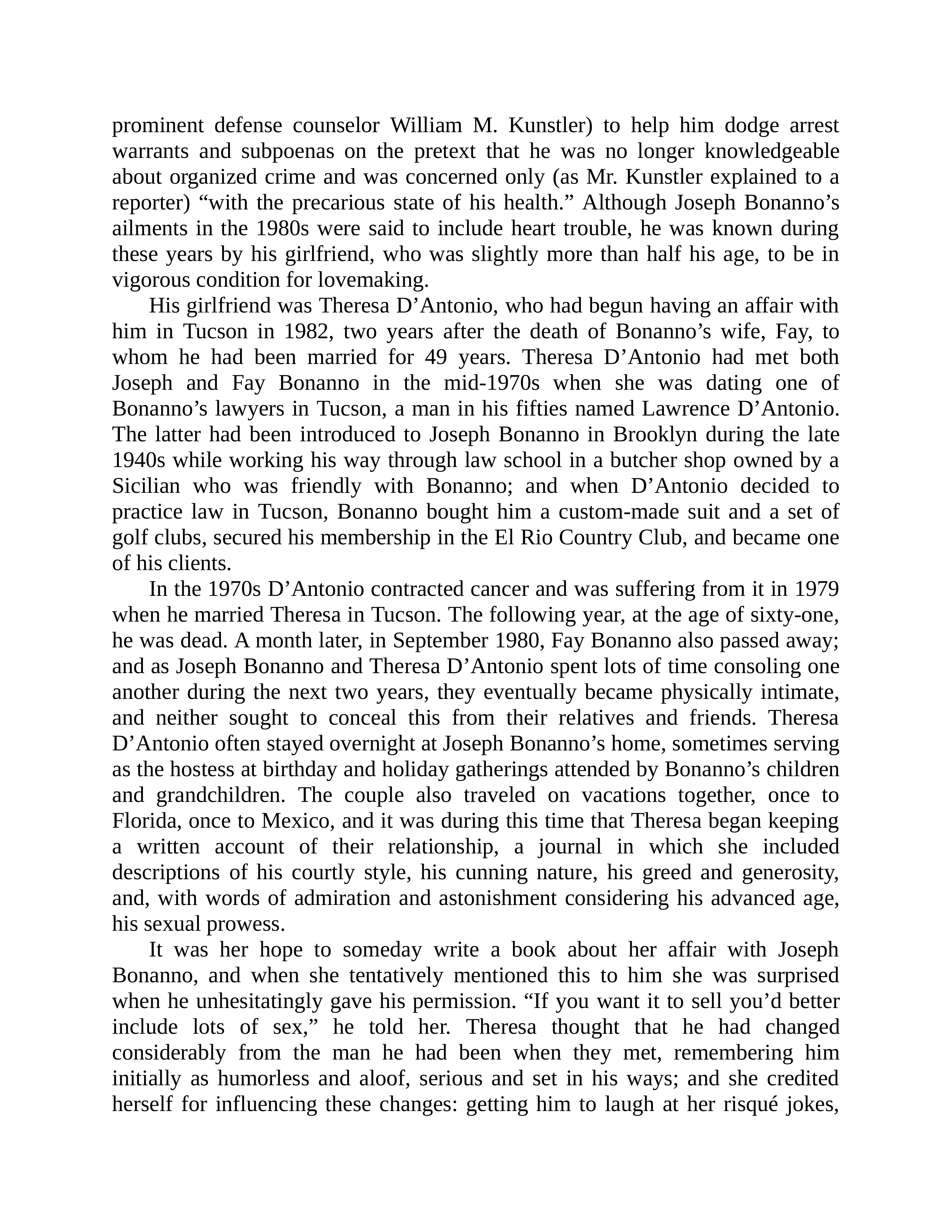 Journalist Gay Talese Honor Thy Father Biography — page 424