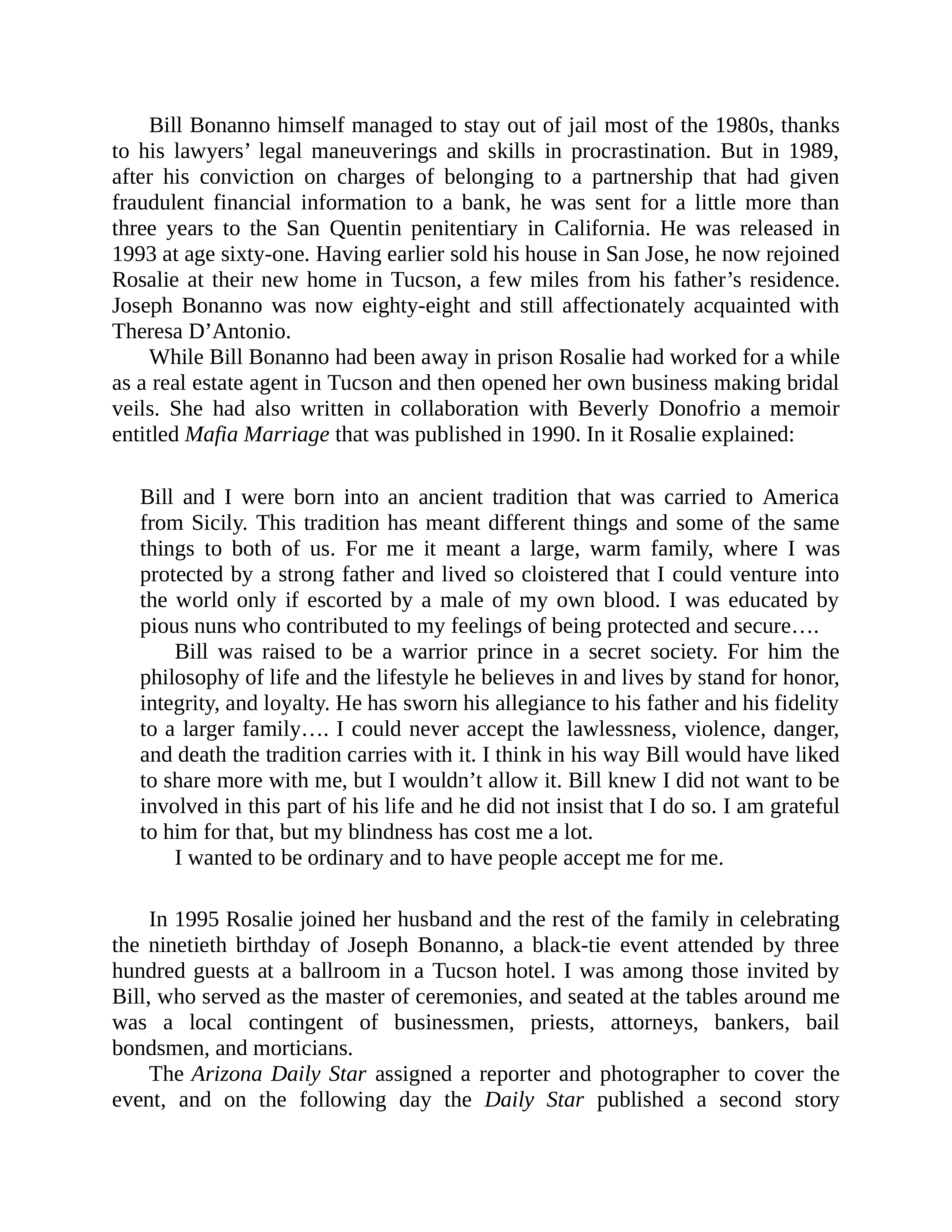 Journalist Gay Talese Honor Thy Father Biography — page 427