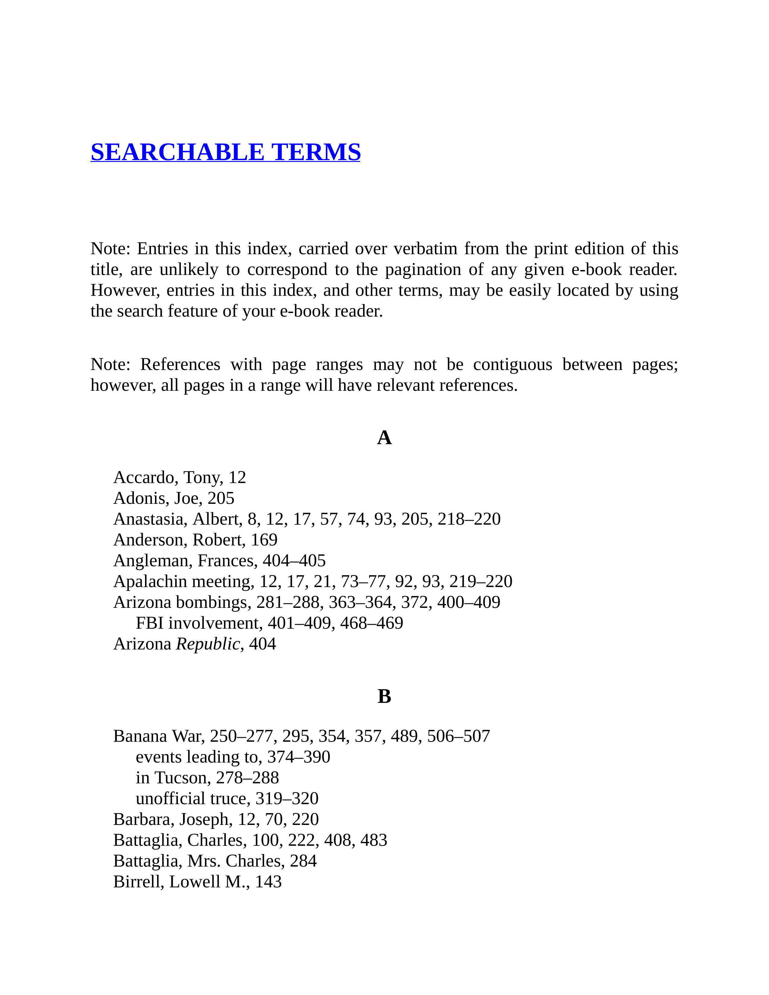 Journalist Gay Talese Honor Thy Father Biography — page 434