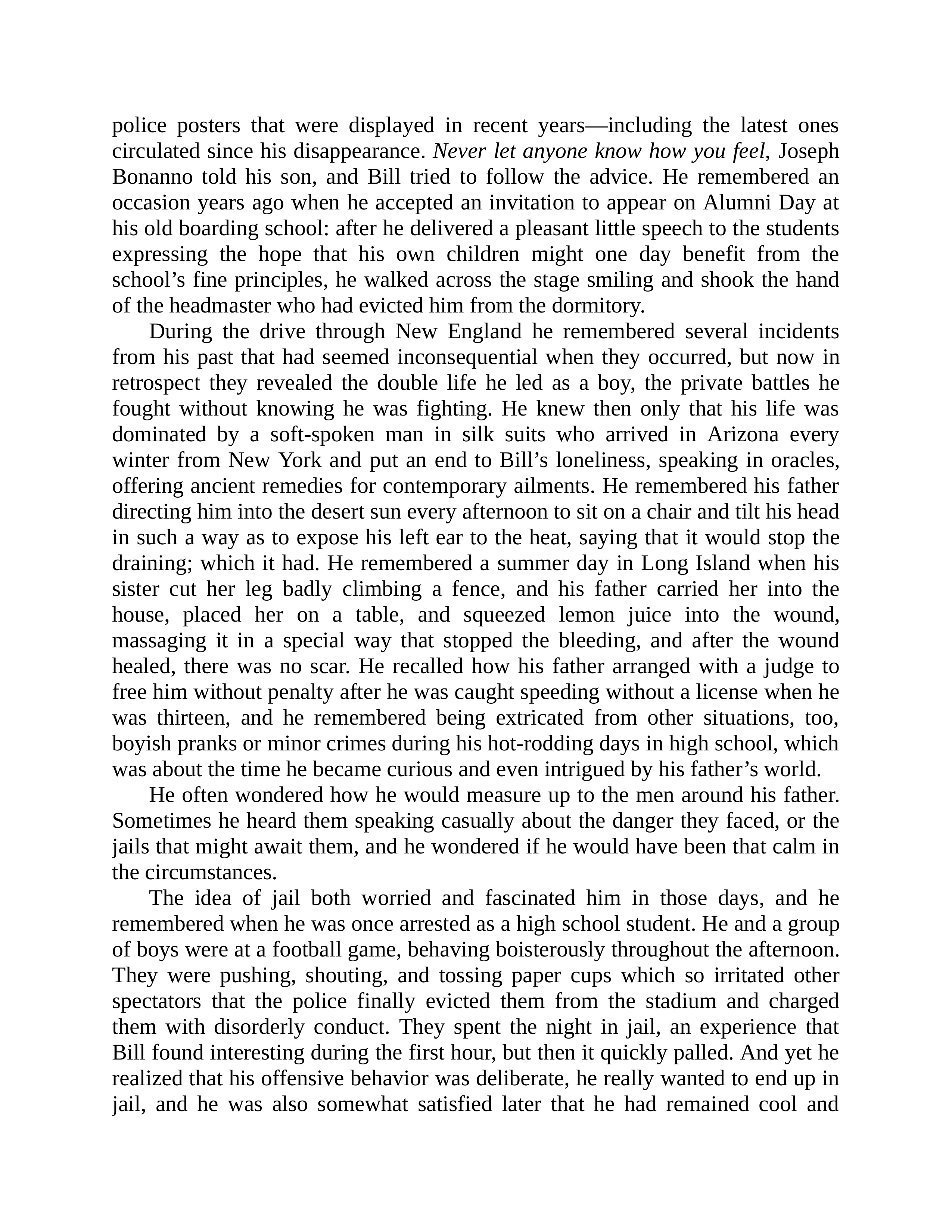 Journalist Gay Talese Honor Thy Father Biography — page 51