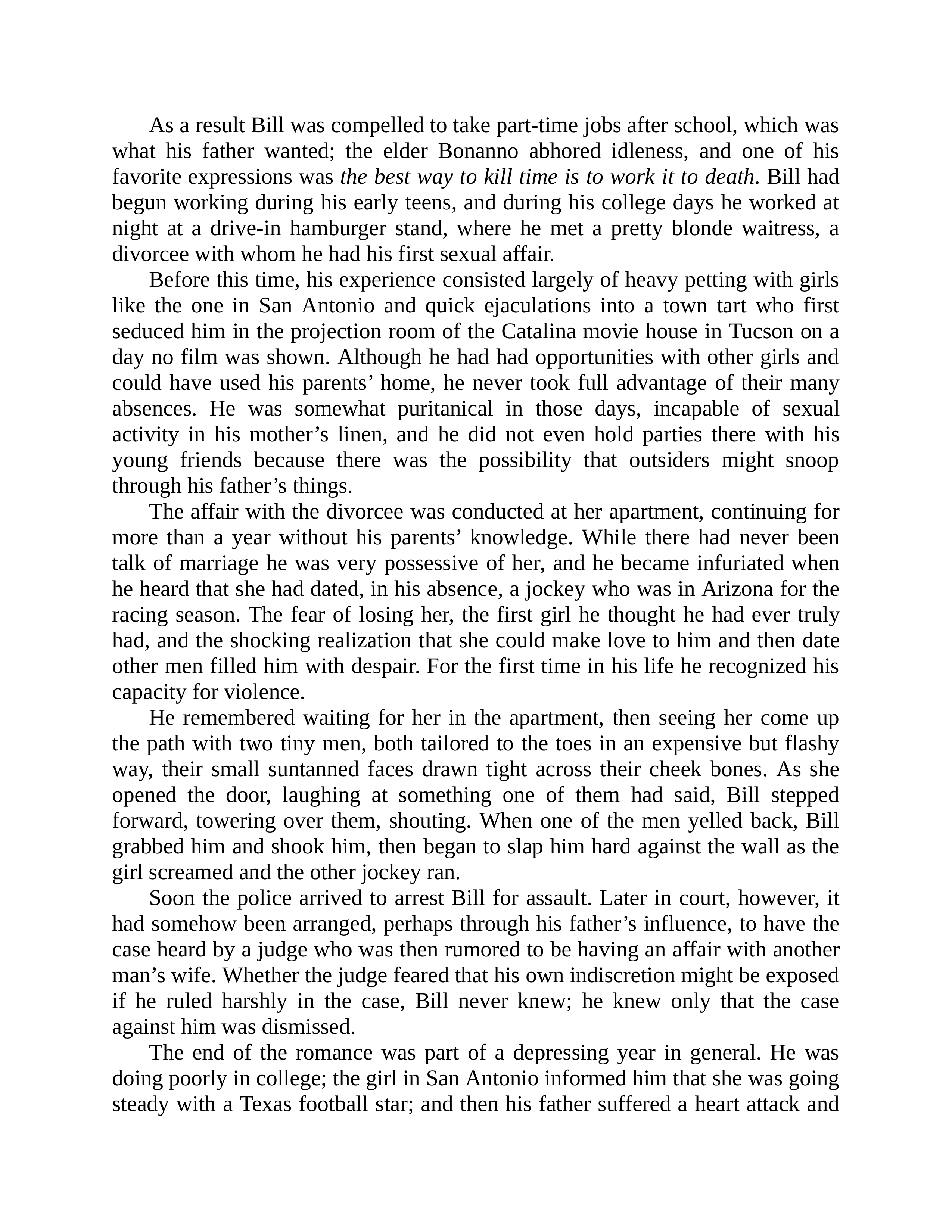 Journalist Gay Talese Honor Thy Father Biography — page 54