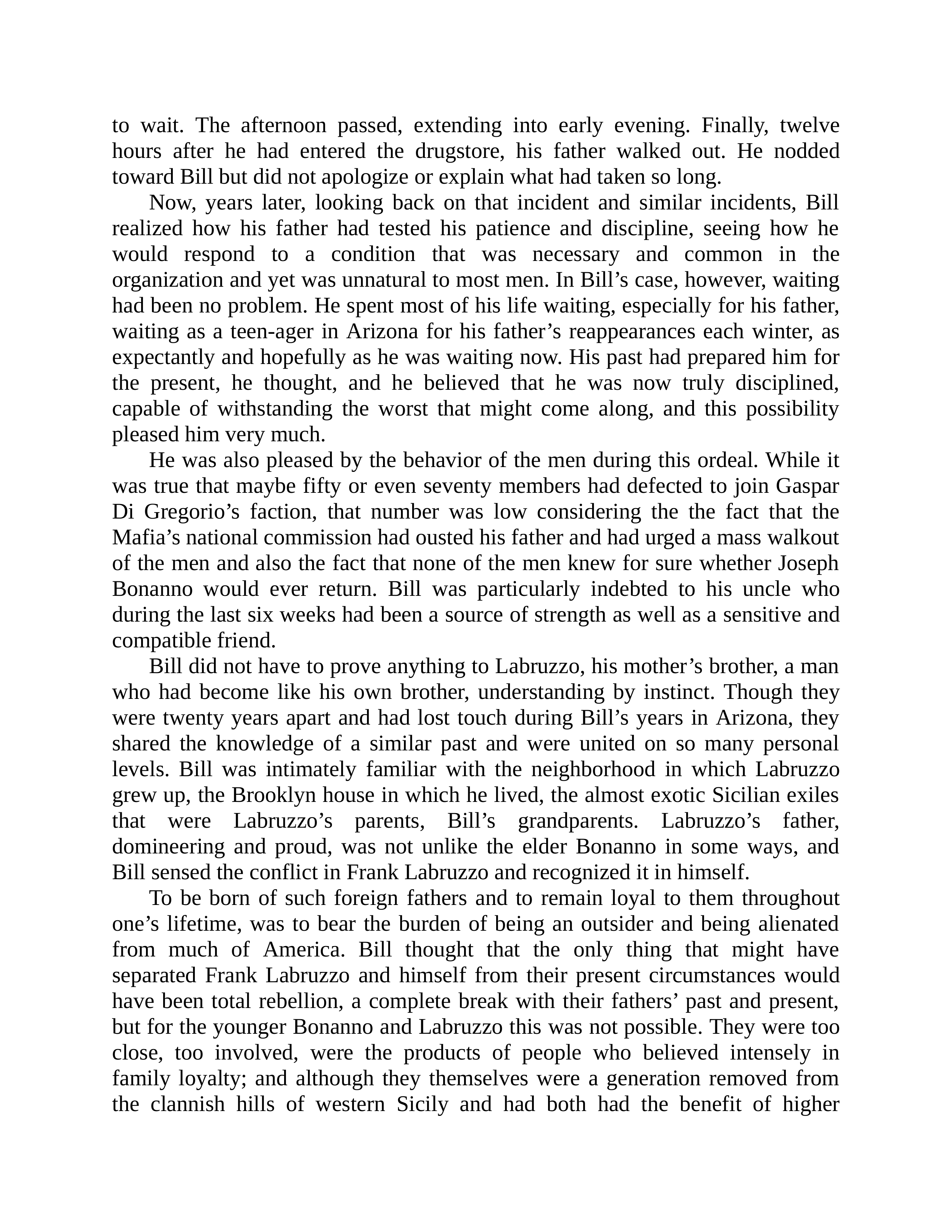 Journalist Gay Talese Honor Thy Father Biography — page 62
