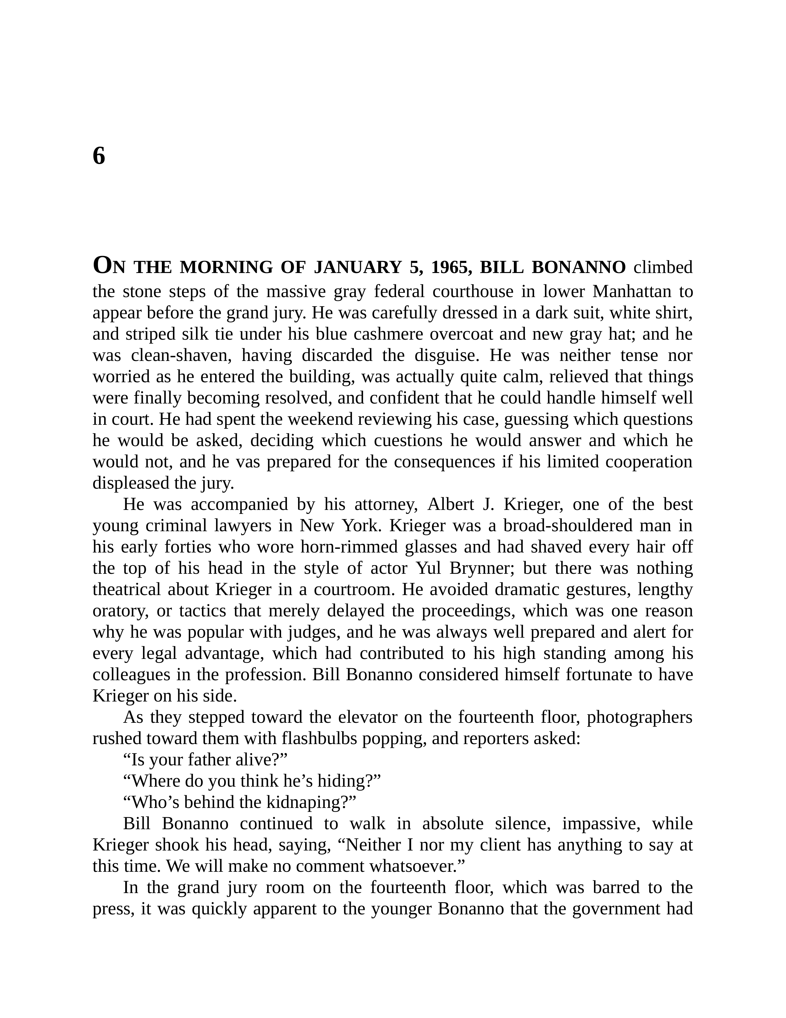 Journalist Gay Talese Honor Thy Father Biography — page 96