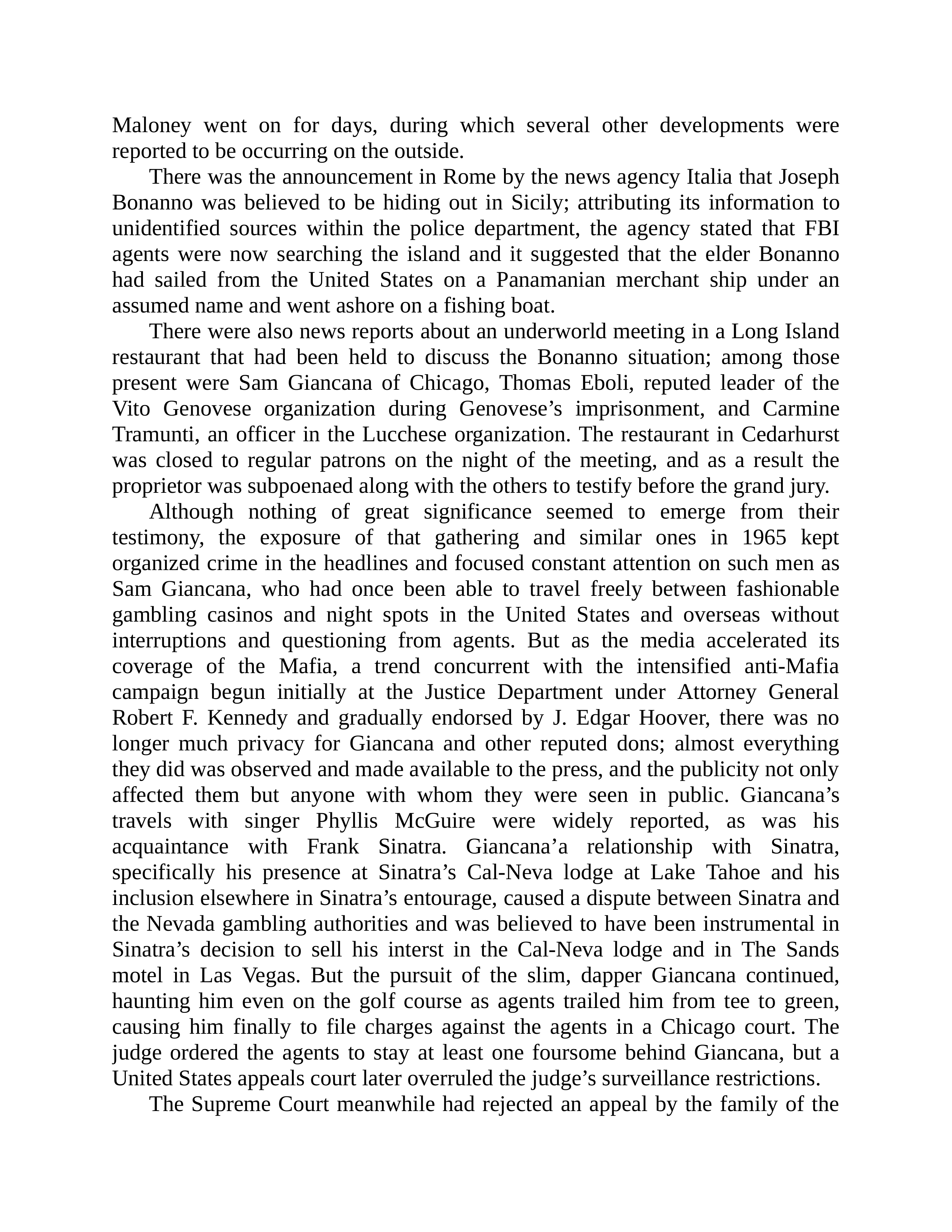Journalist Gay Talese Honor Thy Father Biography — page 98