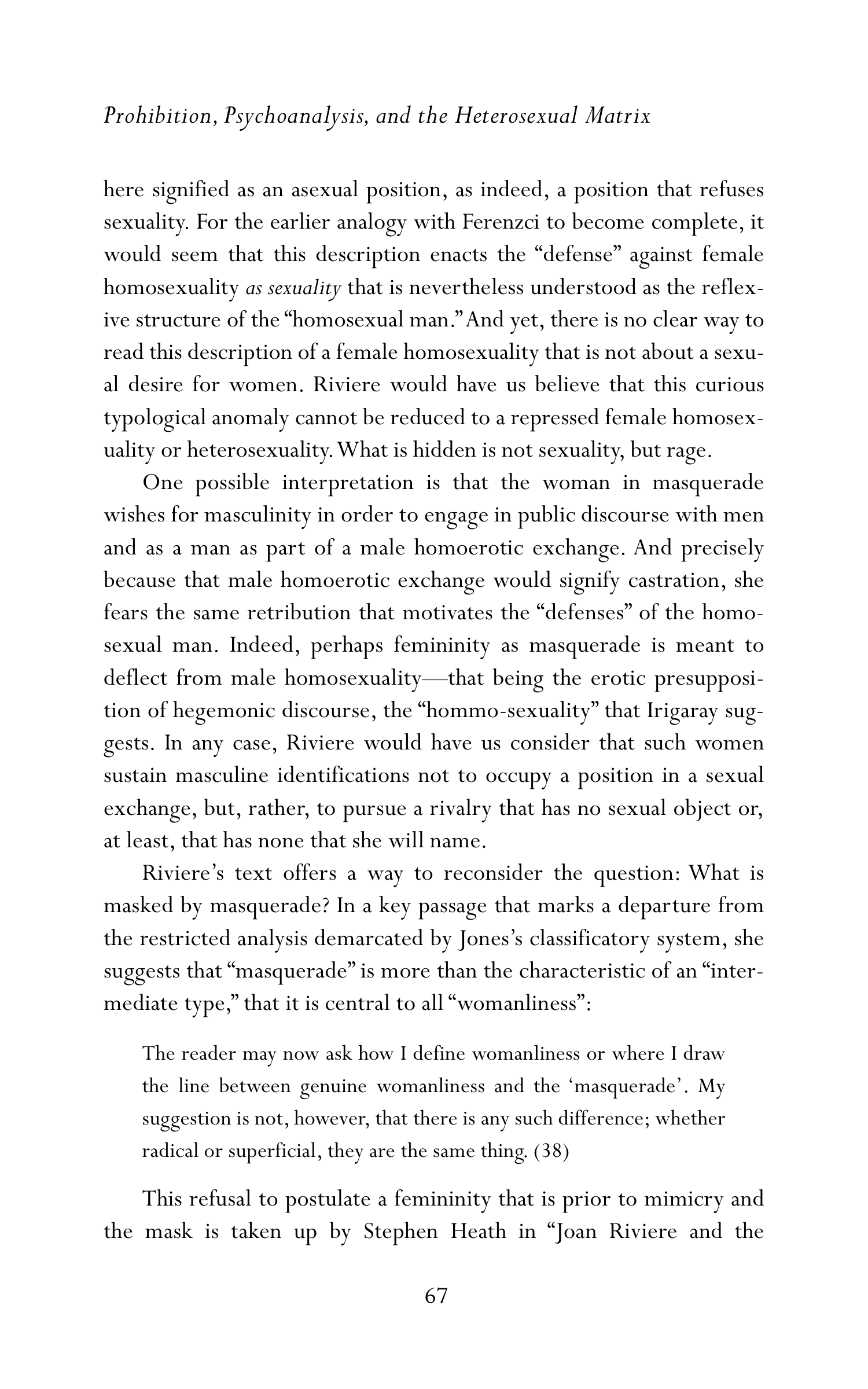 Judith Butler Gender Trouble Biography — page 102