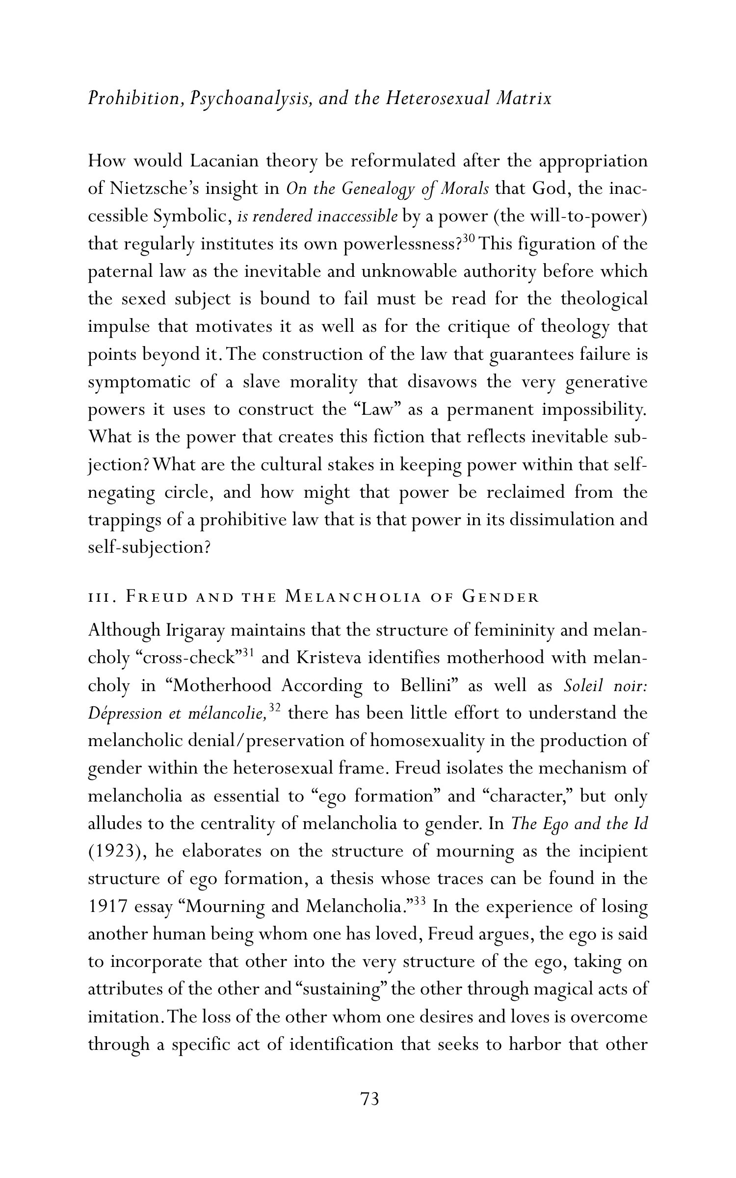 Judith Butler Gender Trouble Biography — page 108