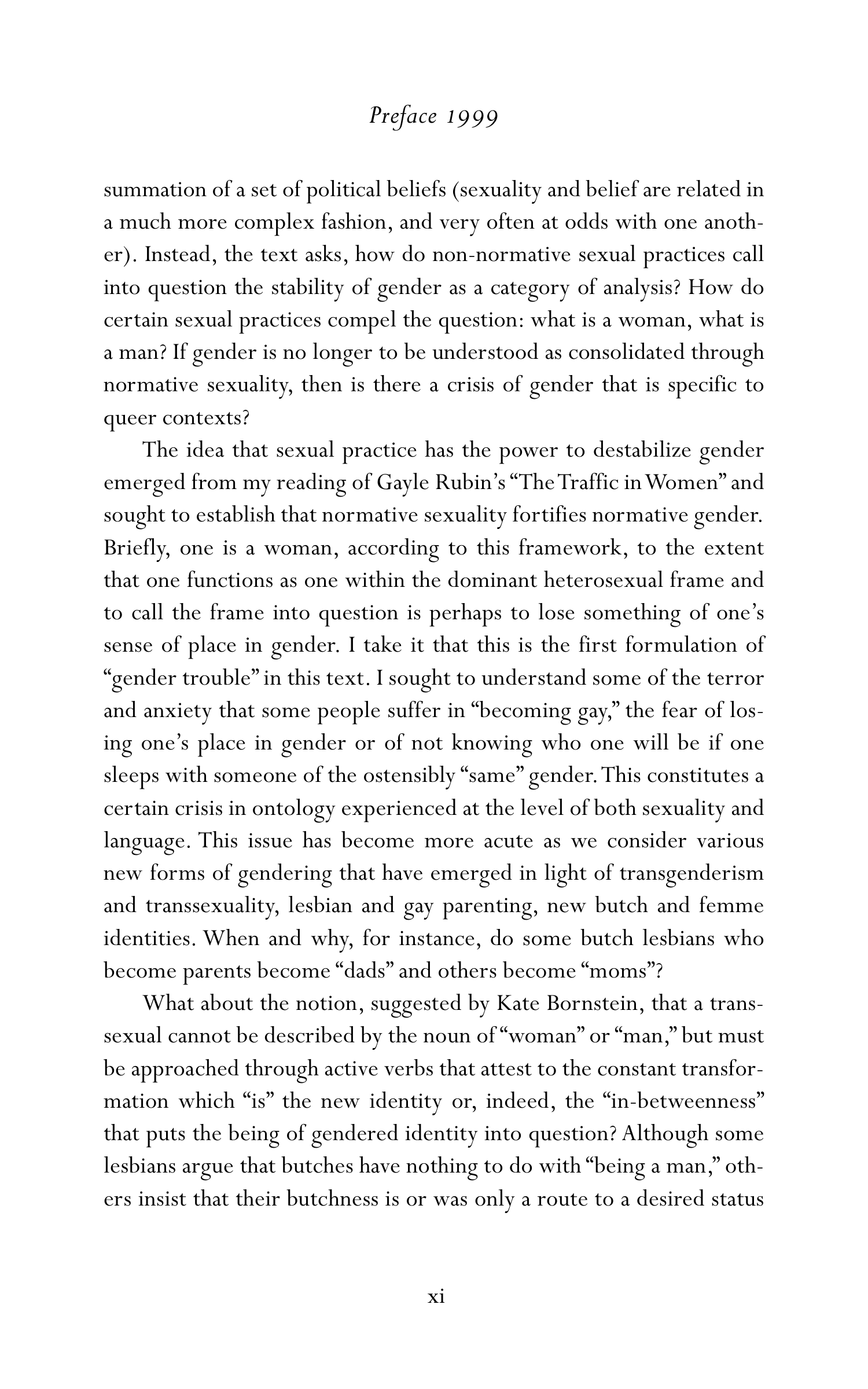 Judith Butler Gender Trouble Biography — page 12
