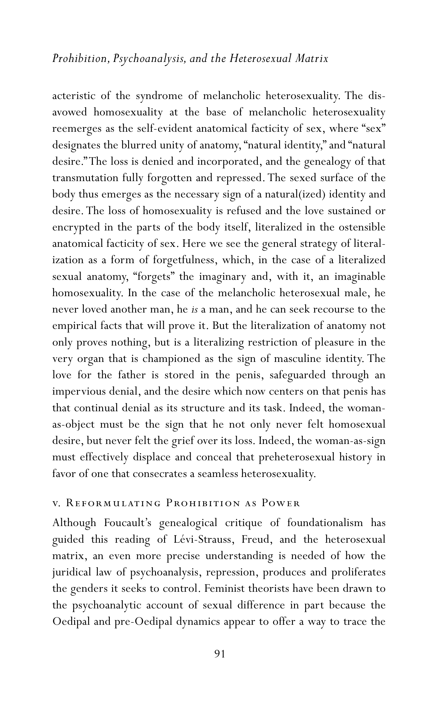 Judith Butler Gender Trouble Biography — page 126