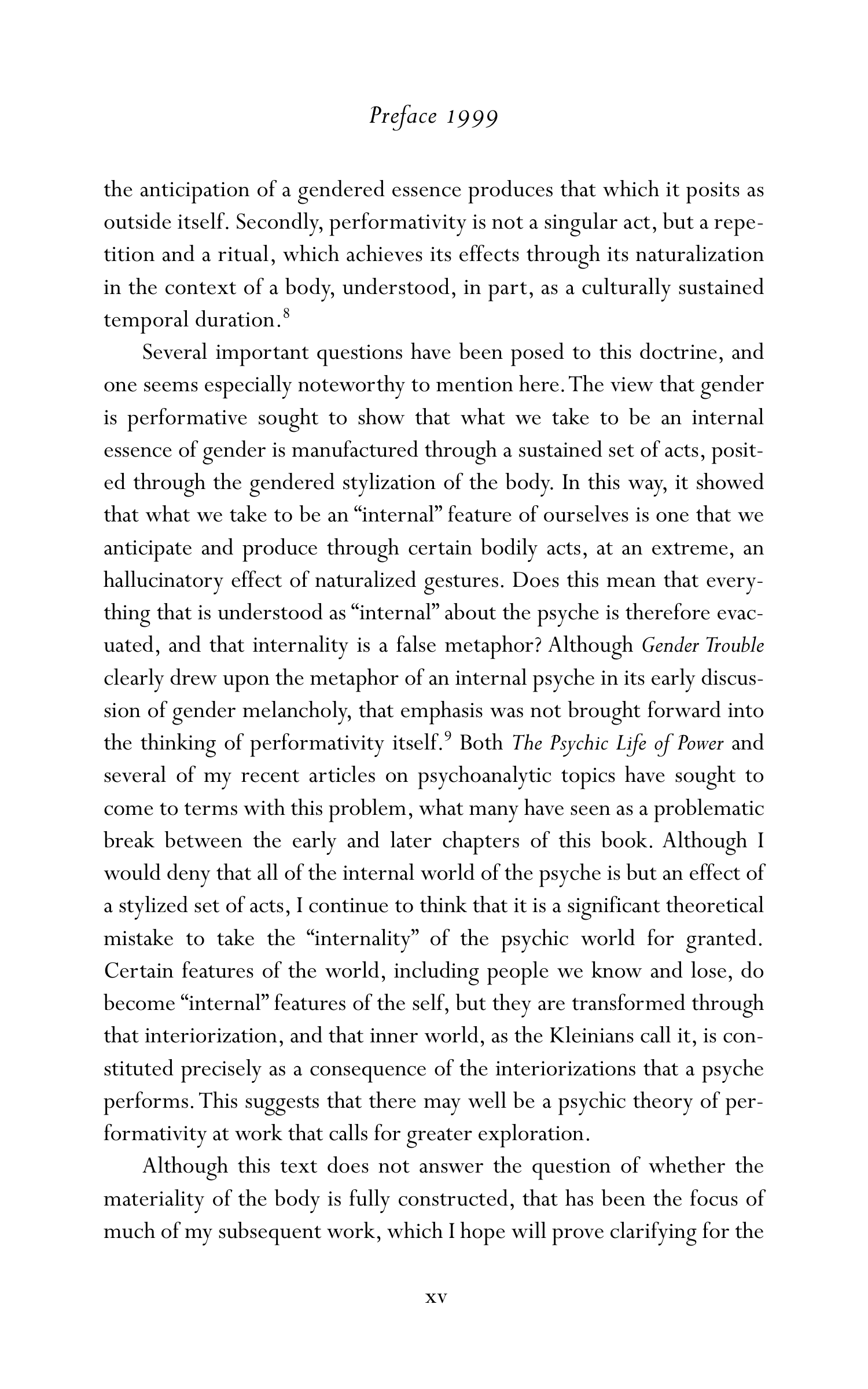 Judith Butler Gender Trouble Biography — page 16