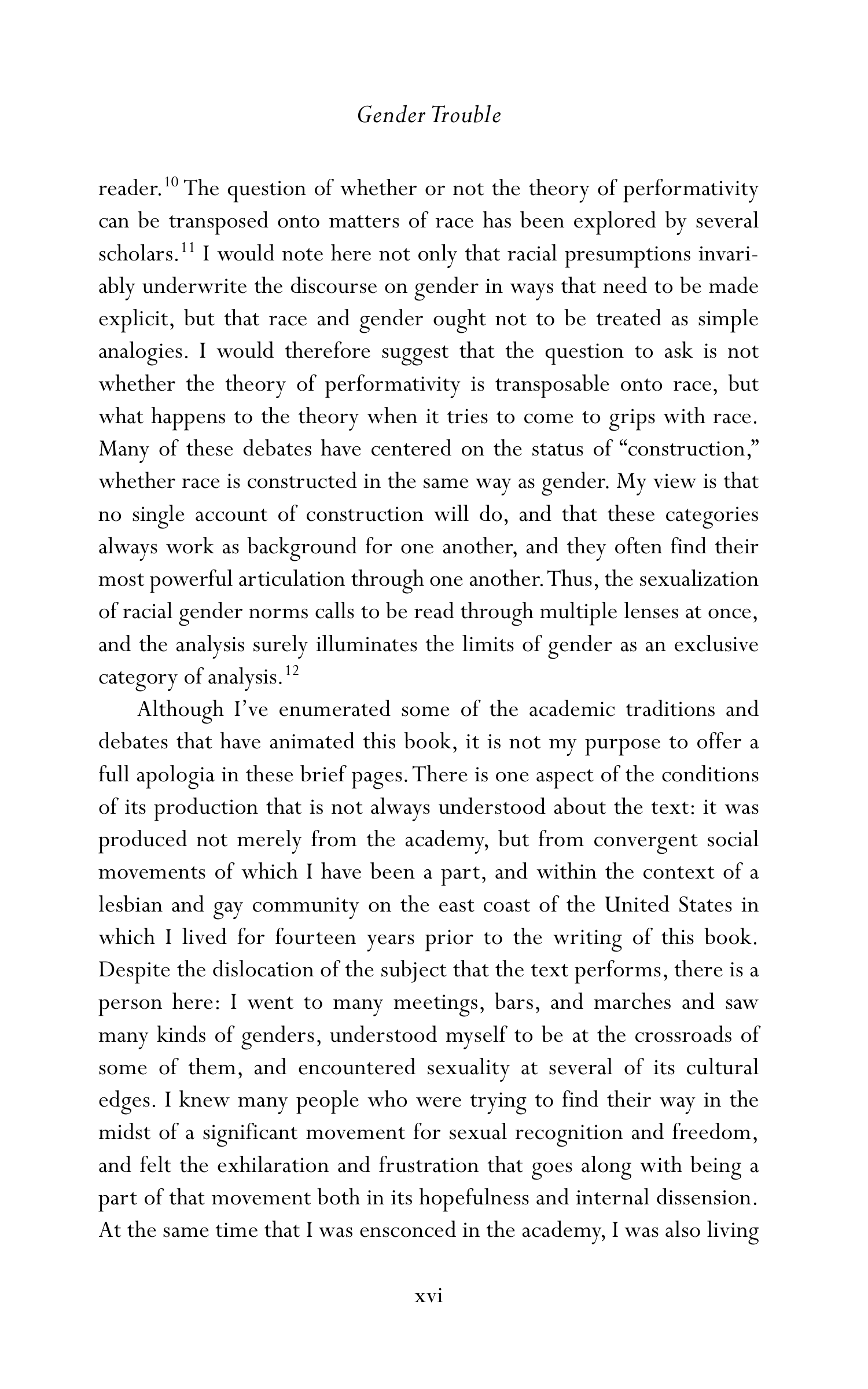 Judith Butler Gender Trouble Biography — page 17