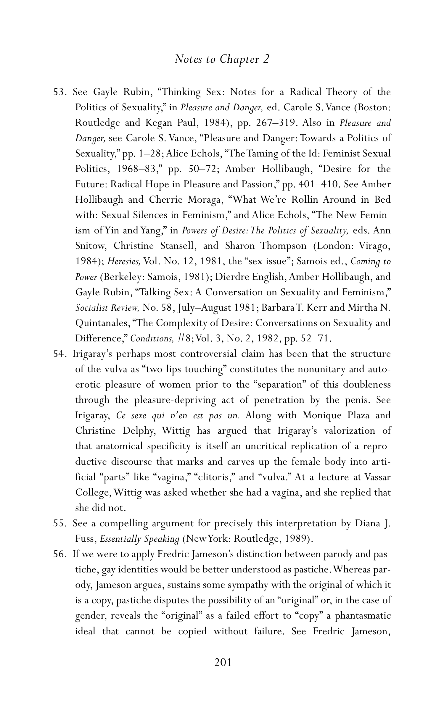 Judith Butler Gender Trouble Biography — page 236