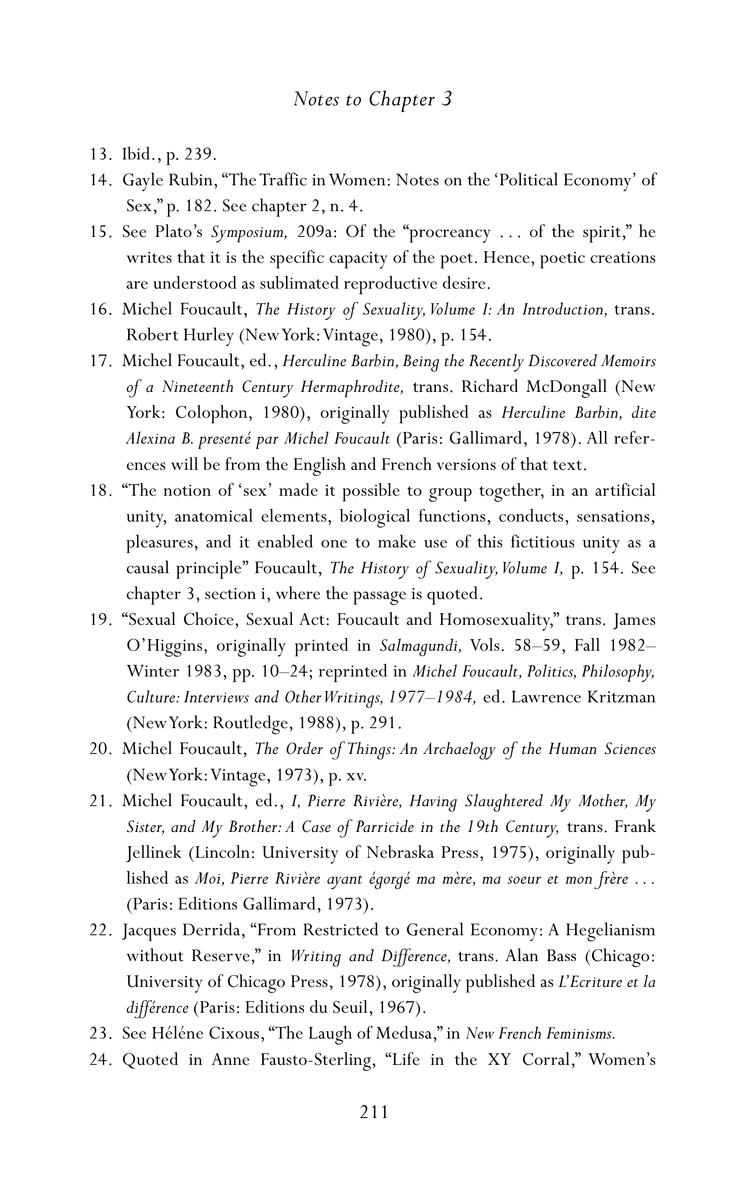 Judith Butler Gender Trouble Biography — page 246