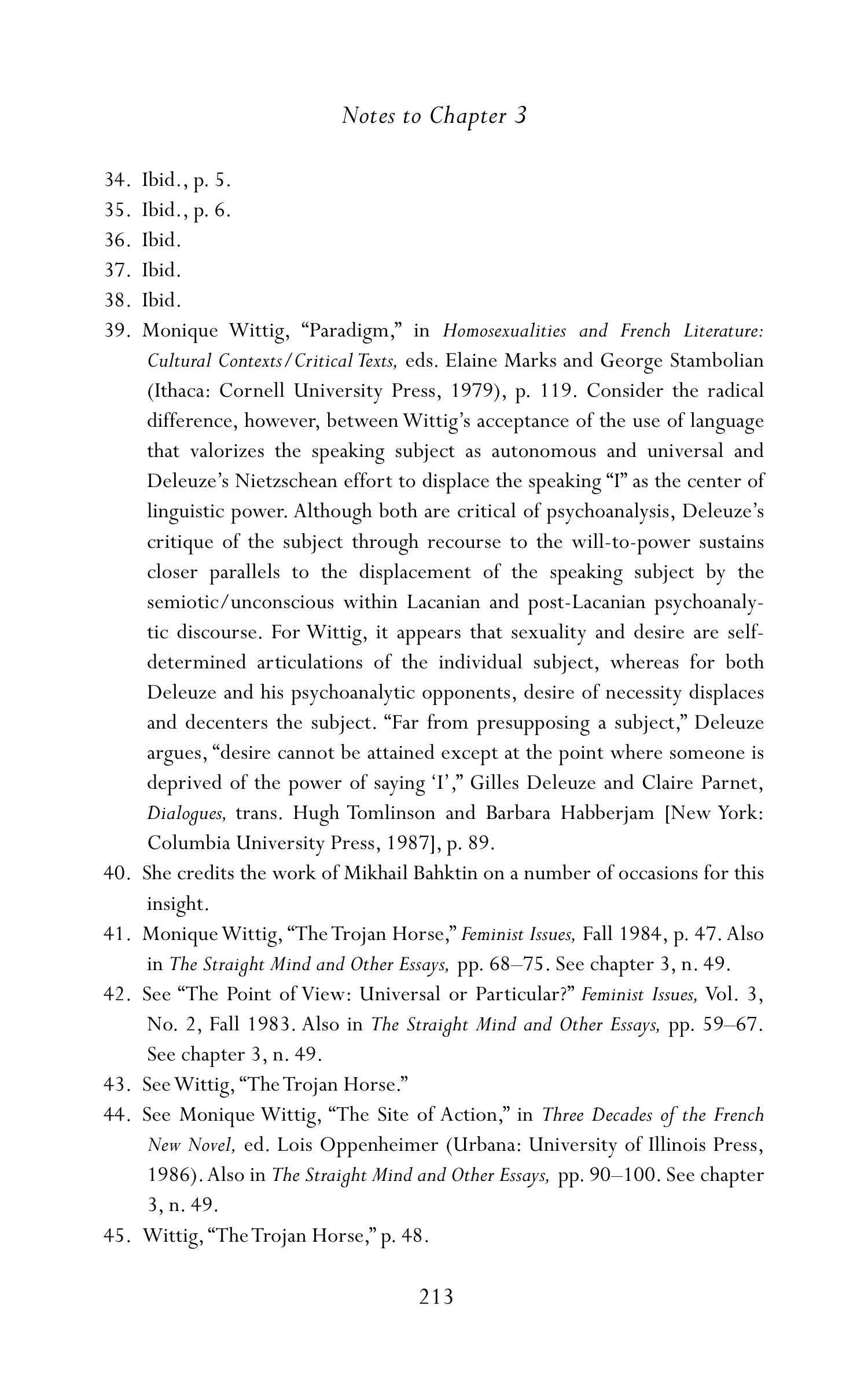 Judith Butler Gender Trouble Biography — page 248