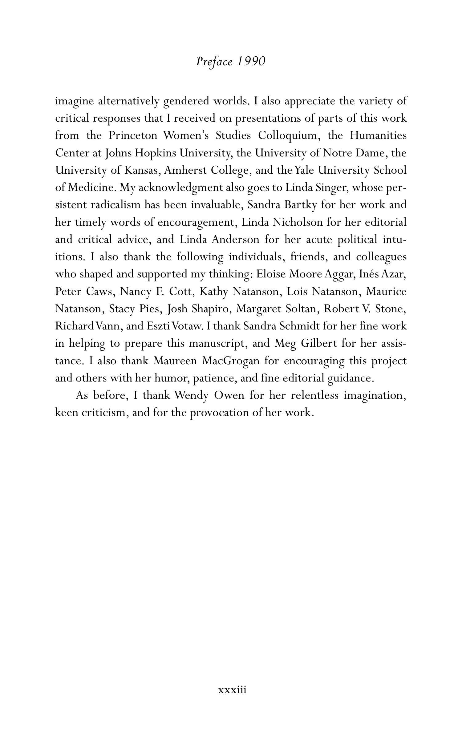 Judith Butler Gender Trouble Biography — page 34